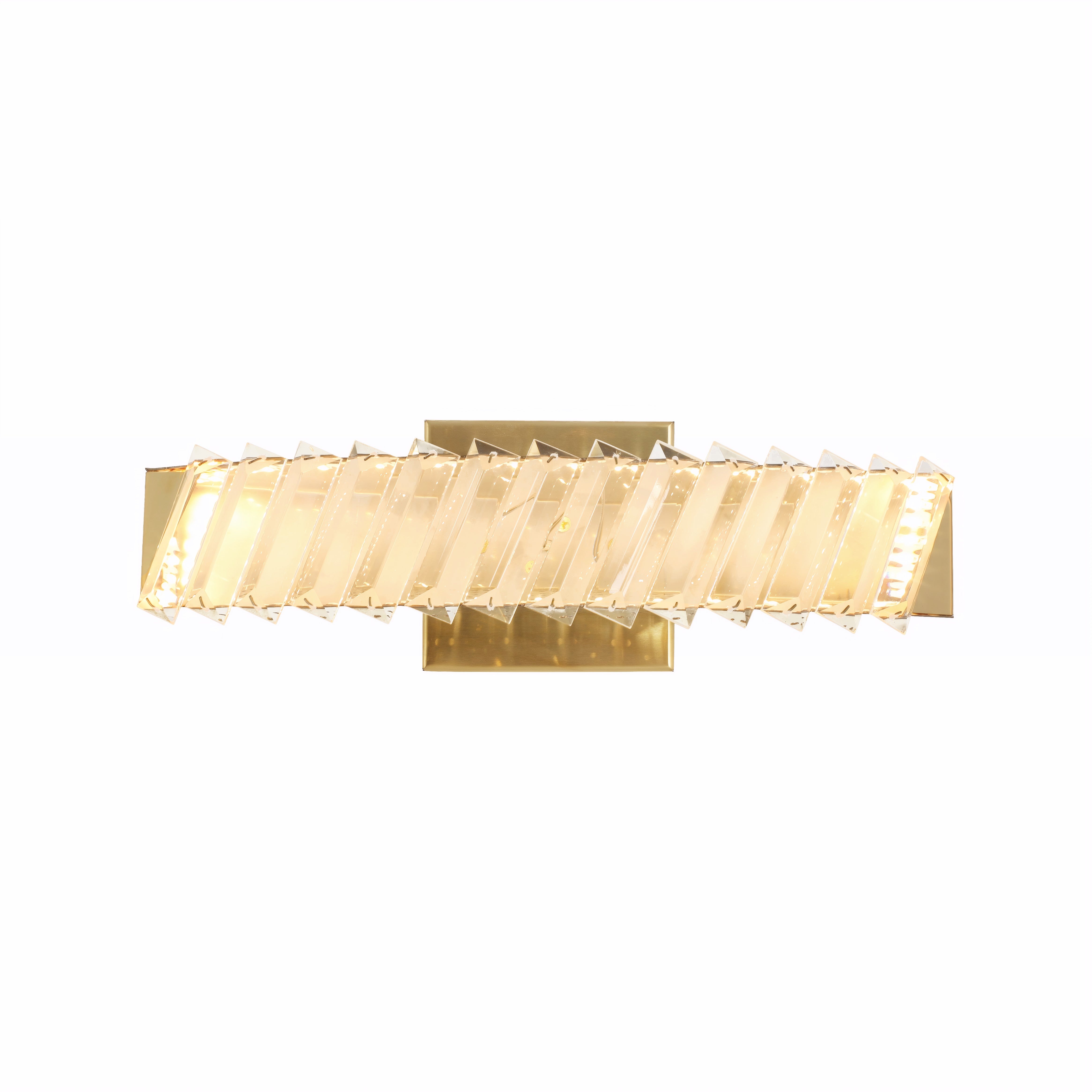 Golden Ratio 14 in LED Crystal Vanity Light