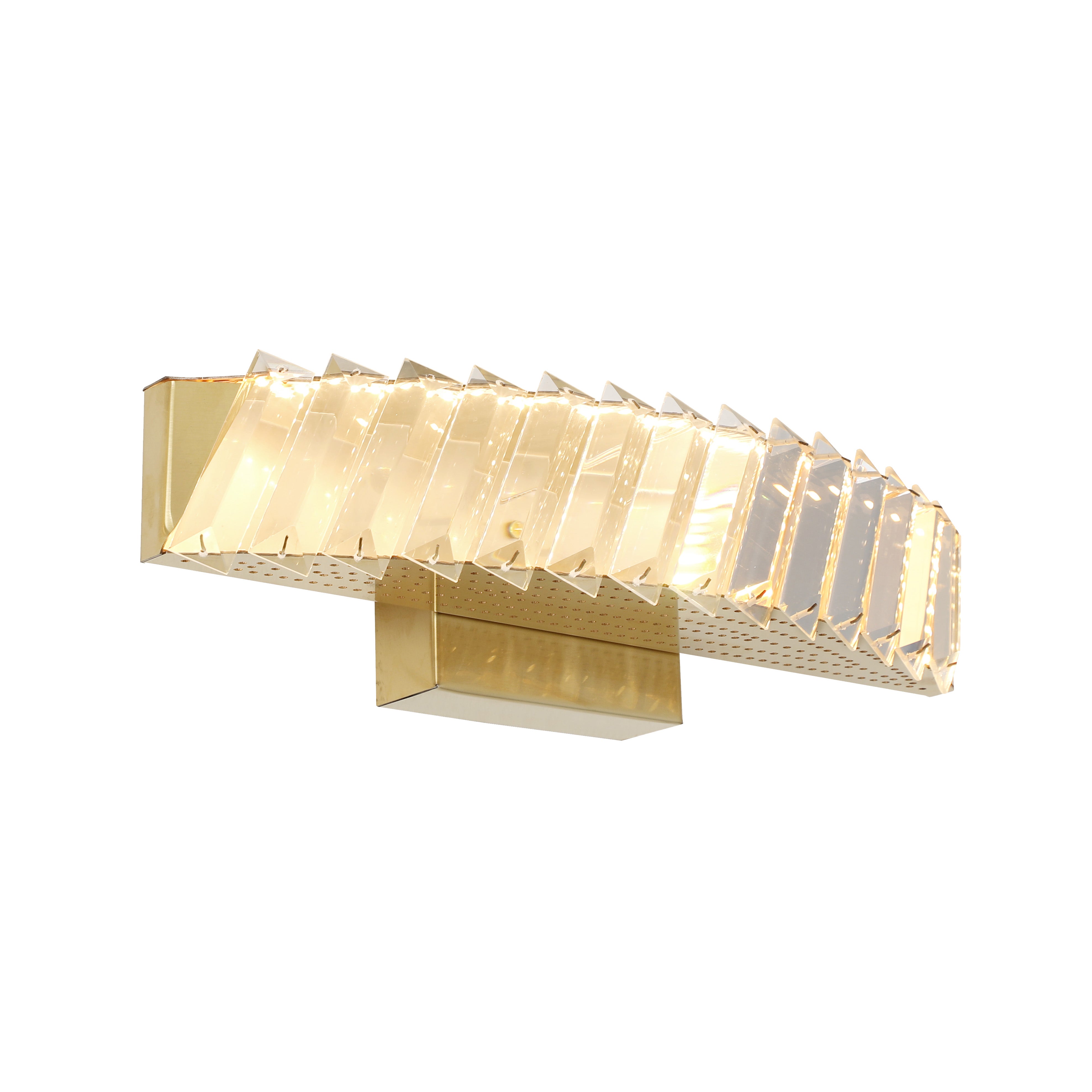 Golden Ratio 14 in LED Crystal Vanity Light