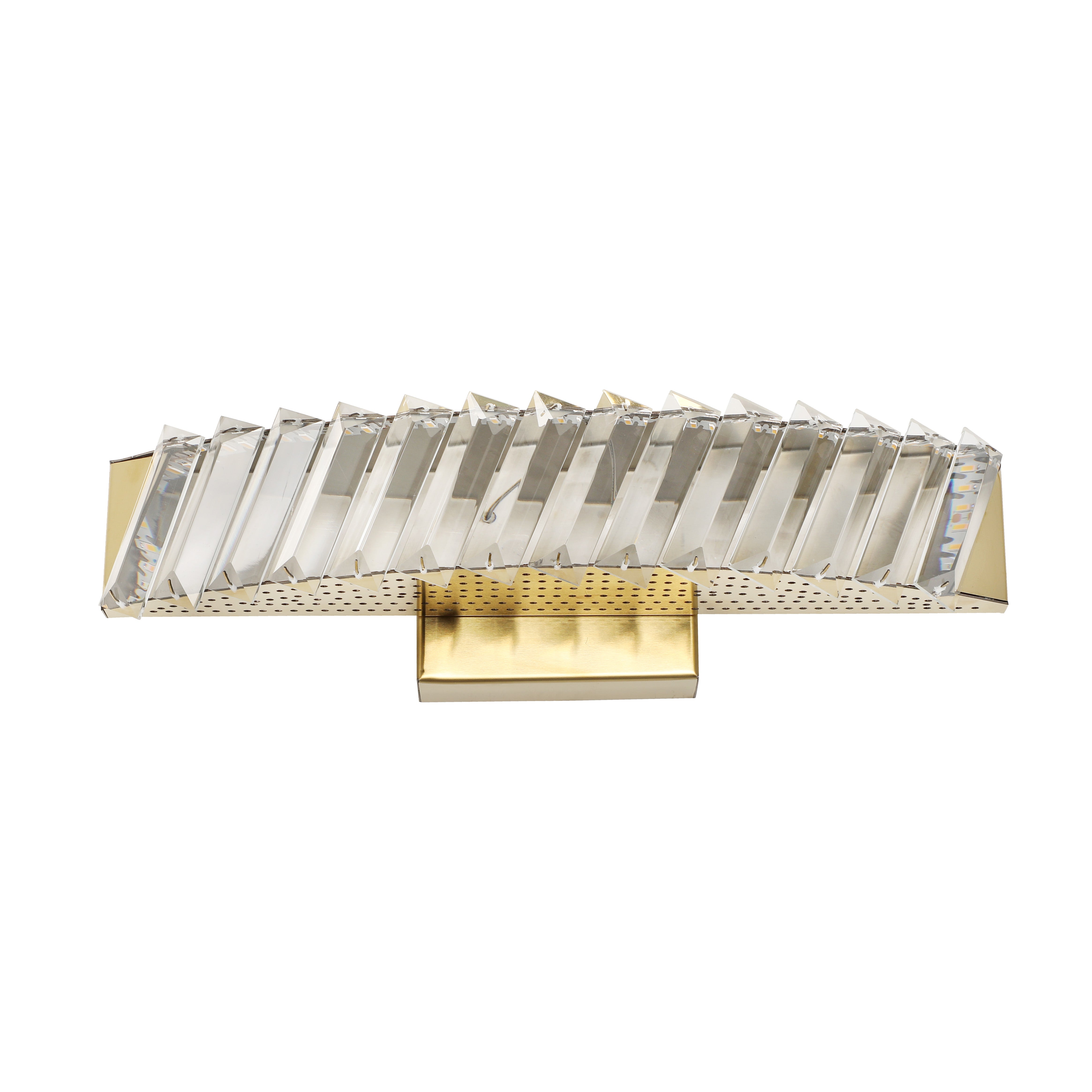 Golden Ratio 14 in LED Crystal Vanity Light