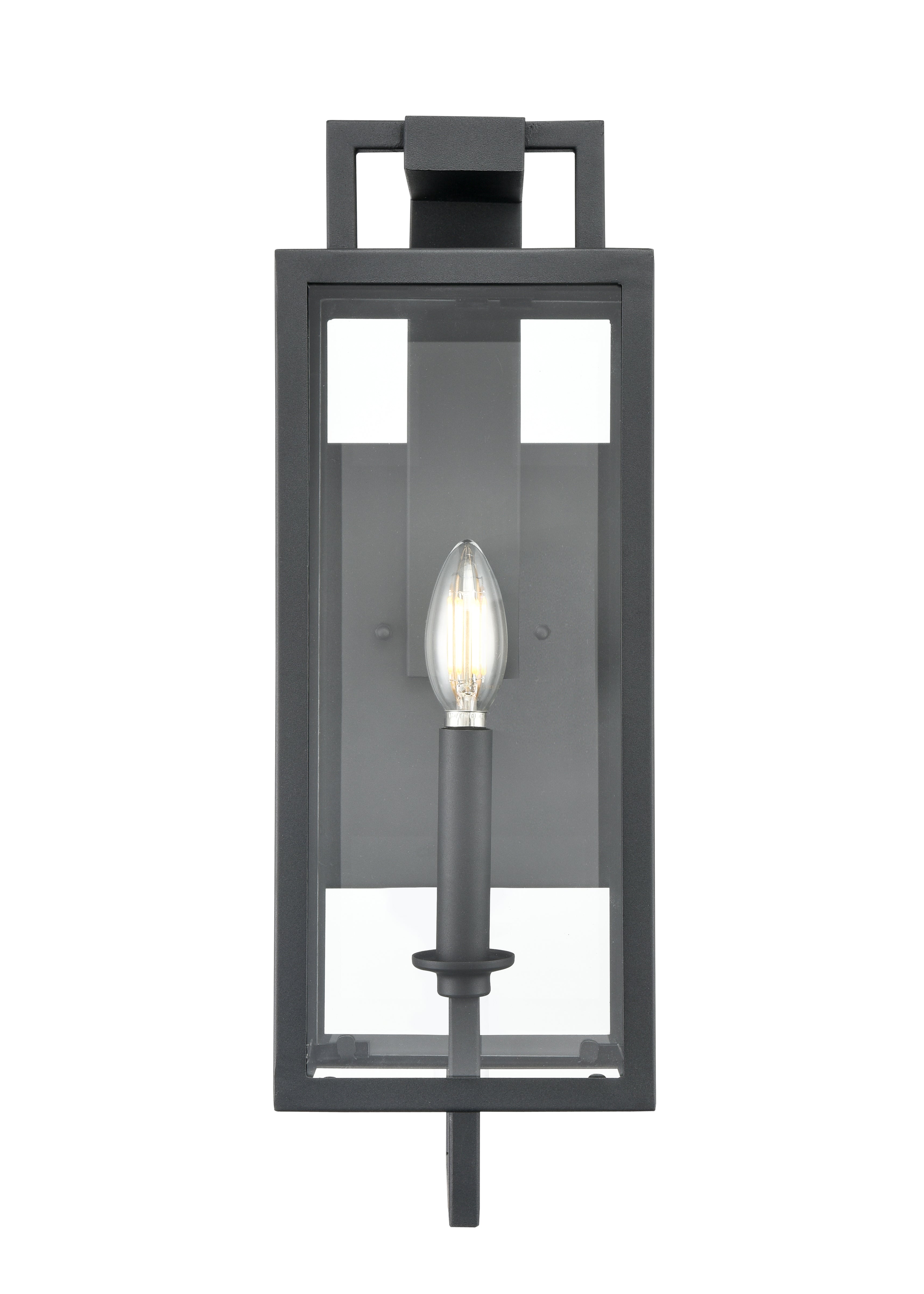 6'' Lamont Textured Black 1 Light Wall Sconce