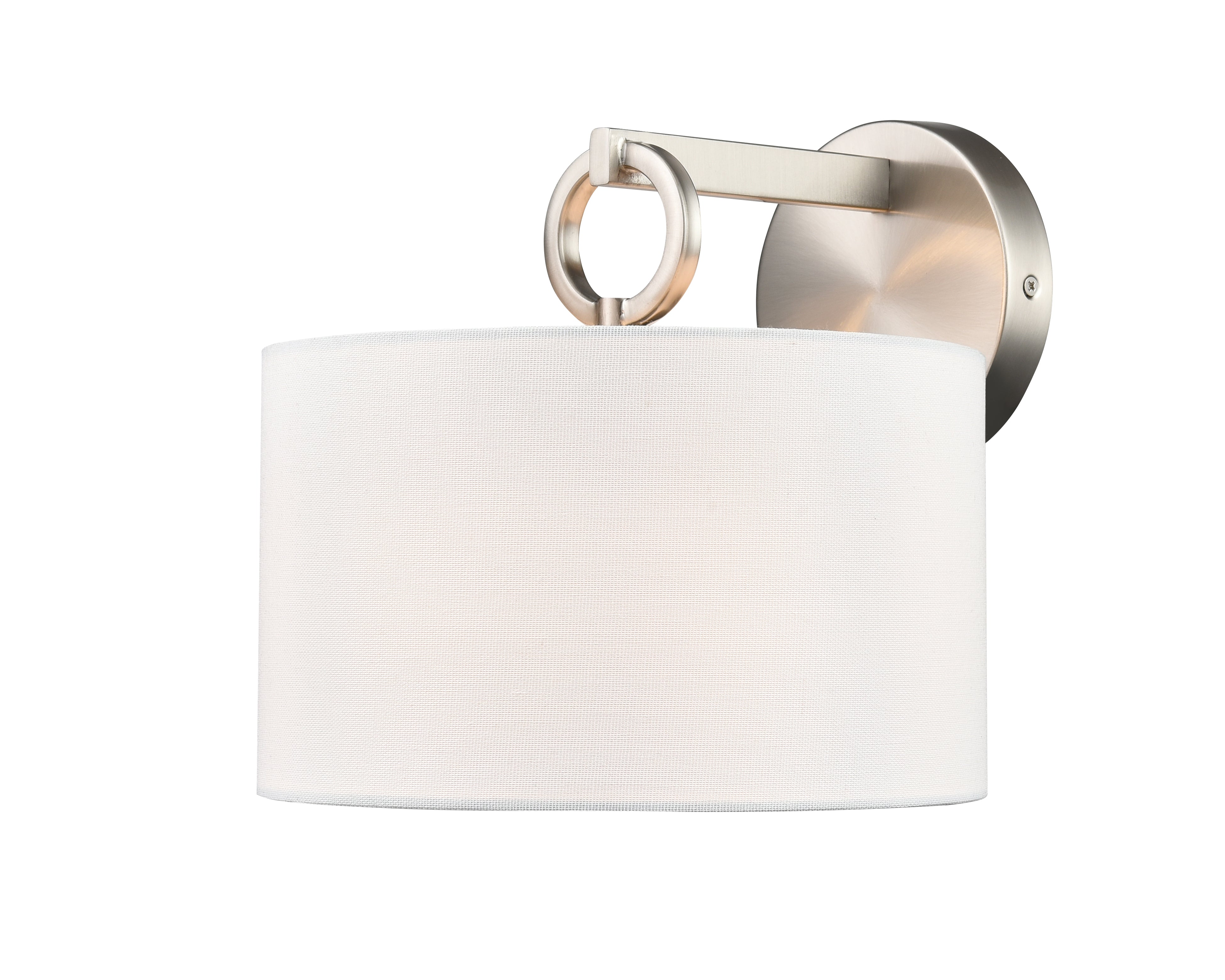 9.88'' Braxstan Brushed Nickel 1 Light Wall Sconce