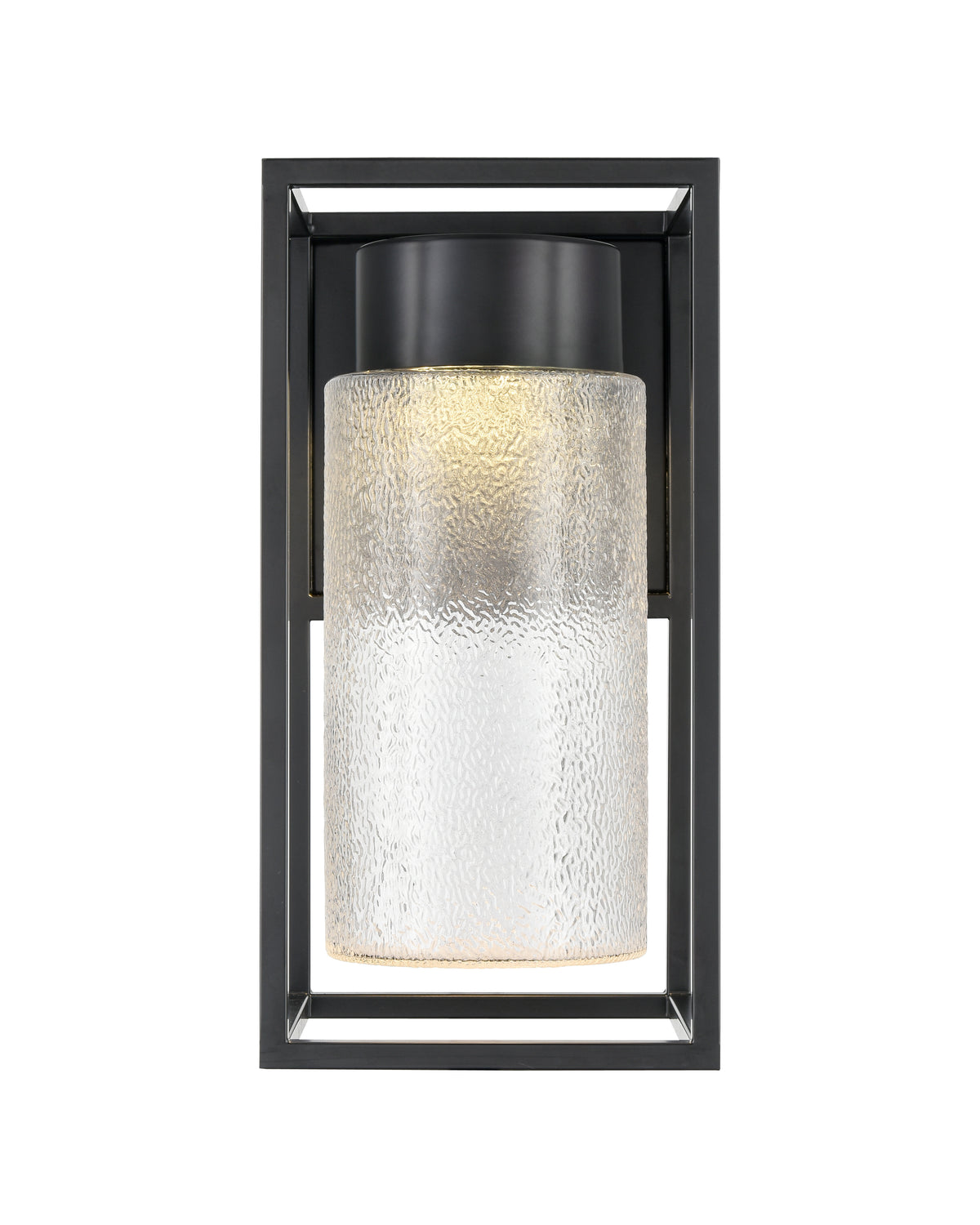 7.68'' Powder Coated Black Light Wall Sconce