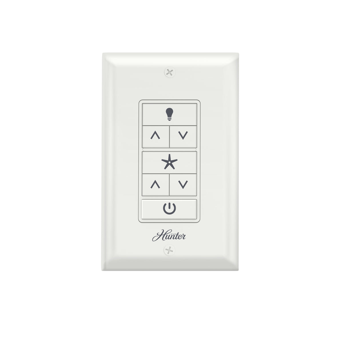 Hunter Universal Fan-Light Wall Control (Receiver Not Included)