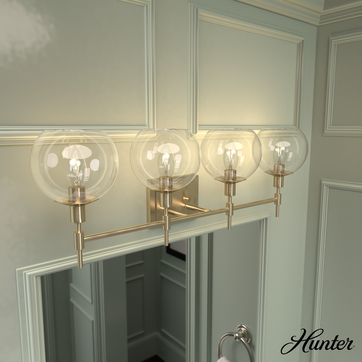 Cranbrook 11.5-inch 1-light Mint Flush Mount Ceiling Light with Metal Shade