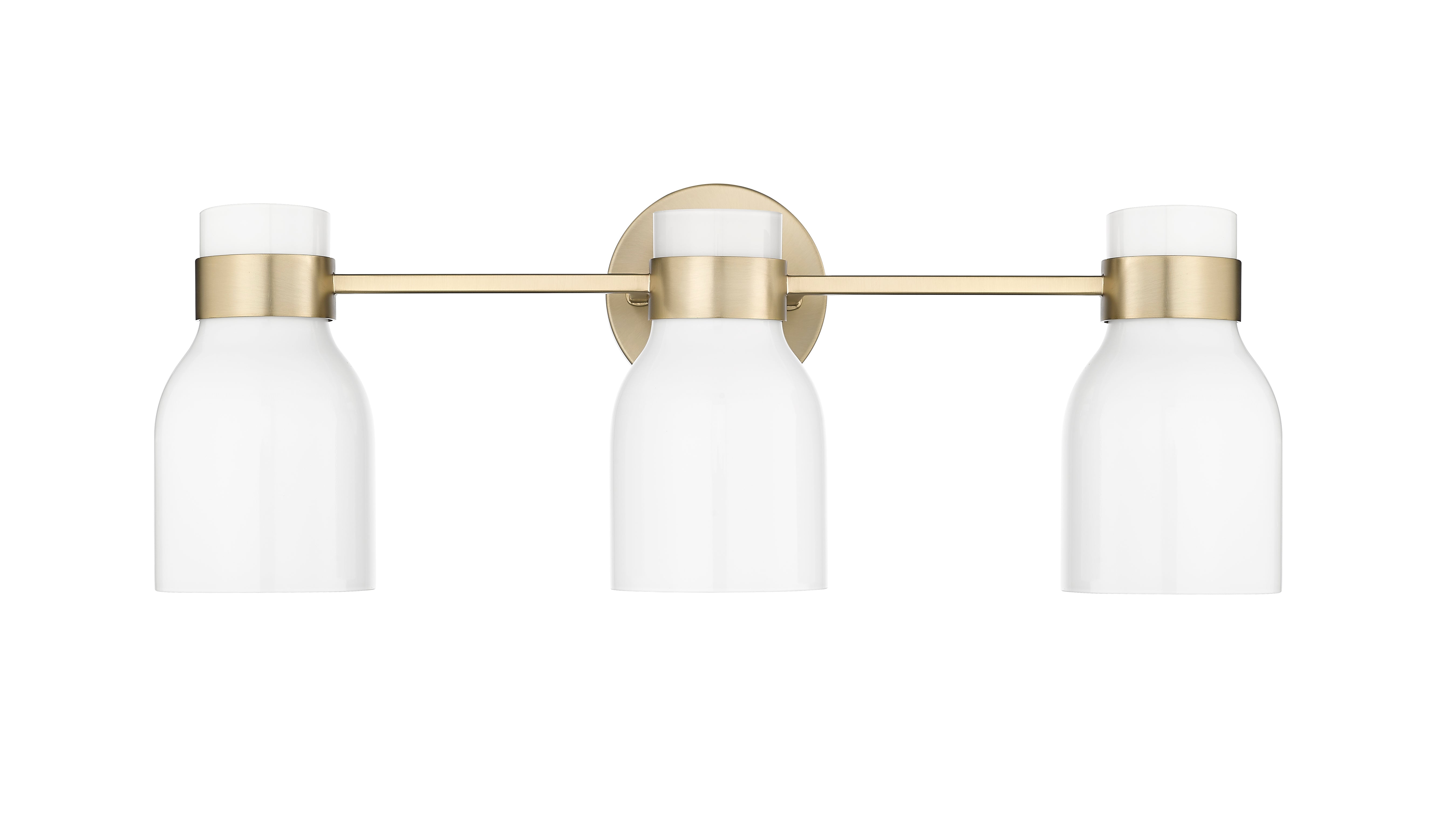 22.4'' Corella Modern Gold 3 Light Bath Vanity