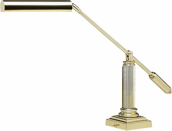 26-inch Grand Piano Polished Brass Desk Lamp