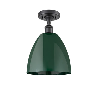 Plymouth 9-Inch 1-Light Semi-Flush Mount 13.125-Inch High