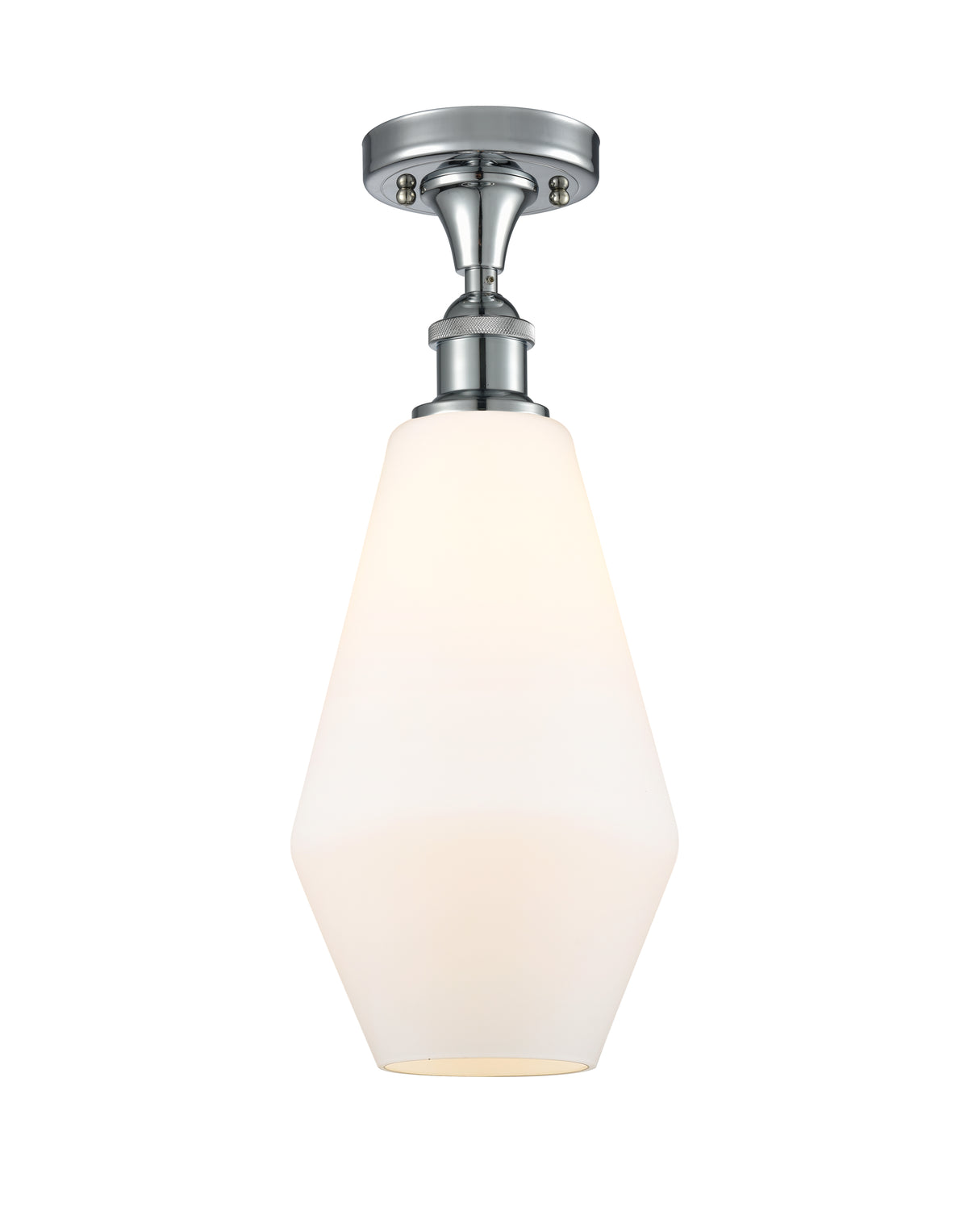 Cindyrella 7-Inch 1-Light Semi-Flush Mount 16-Inch High