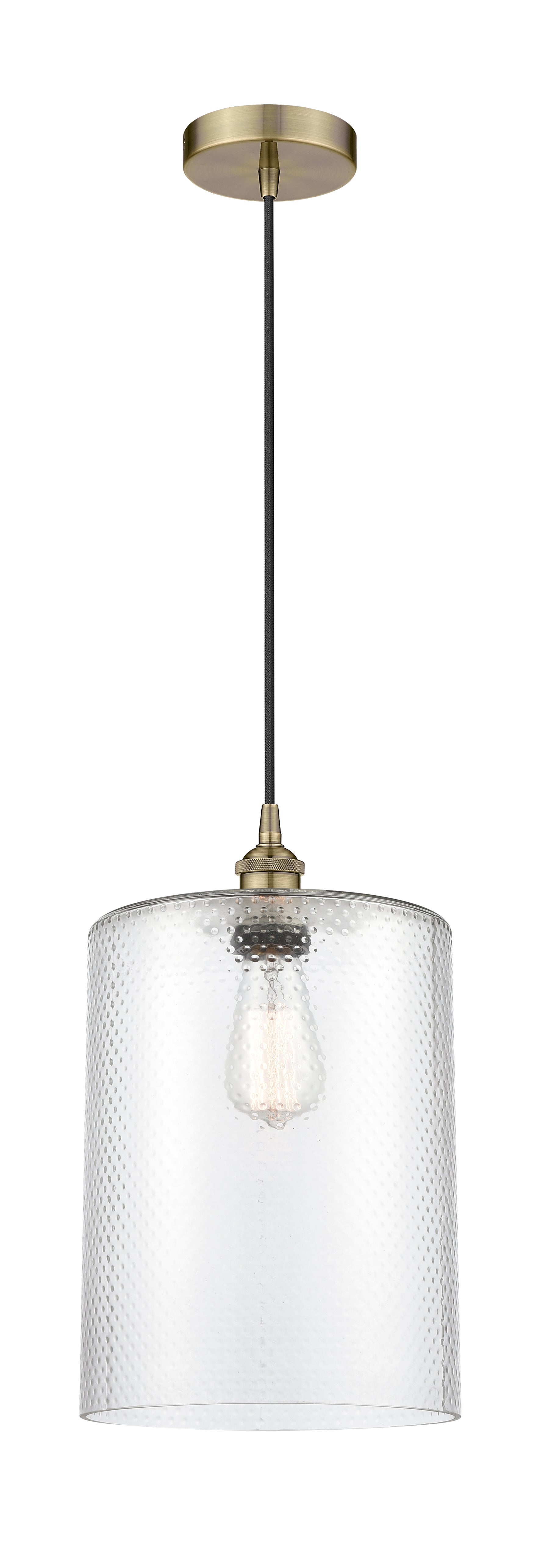 Edison Mini Pendant Antique Brass Finish