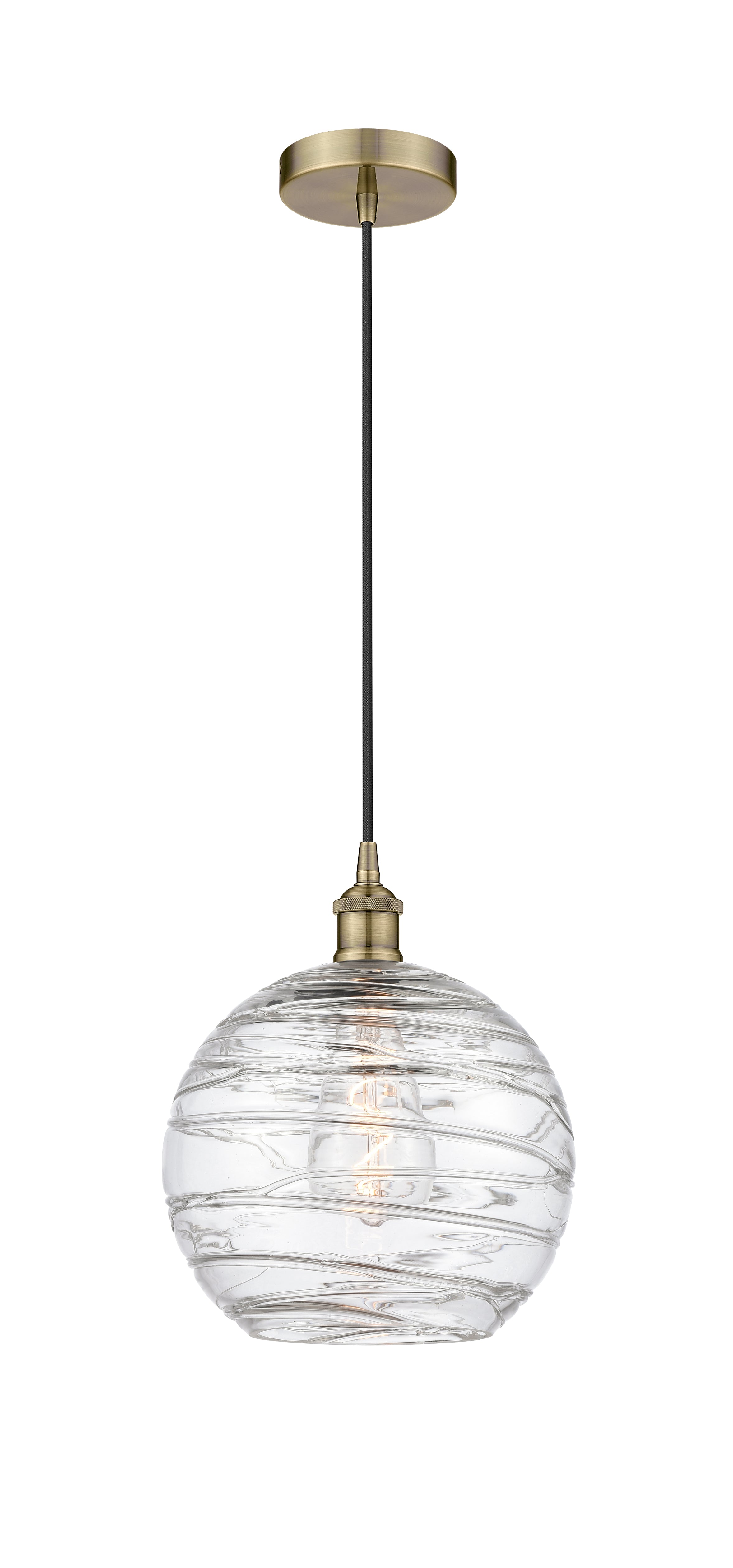 Edison Mini Pendant Antique Brass
