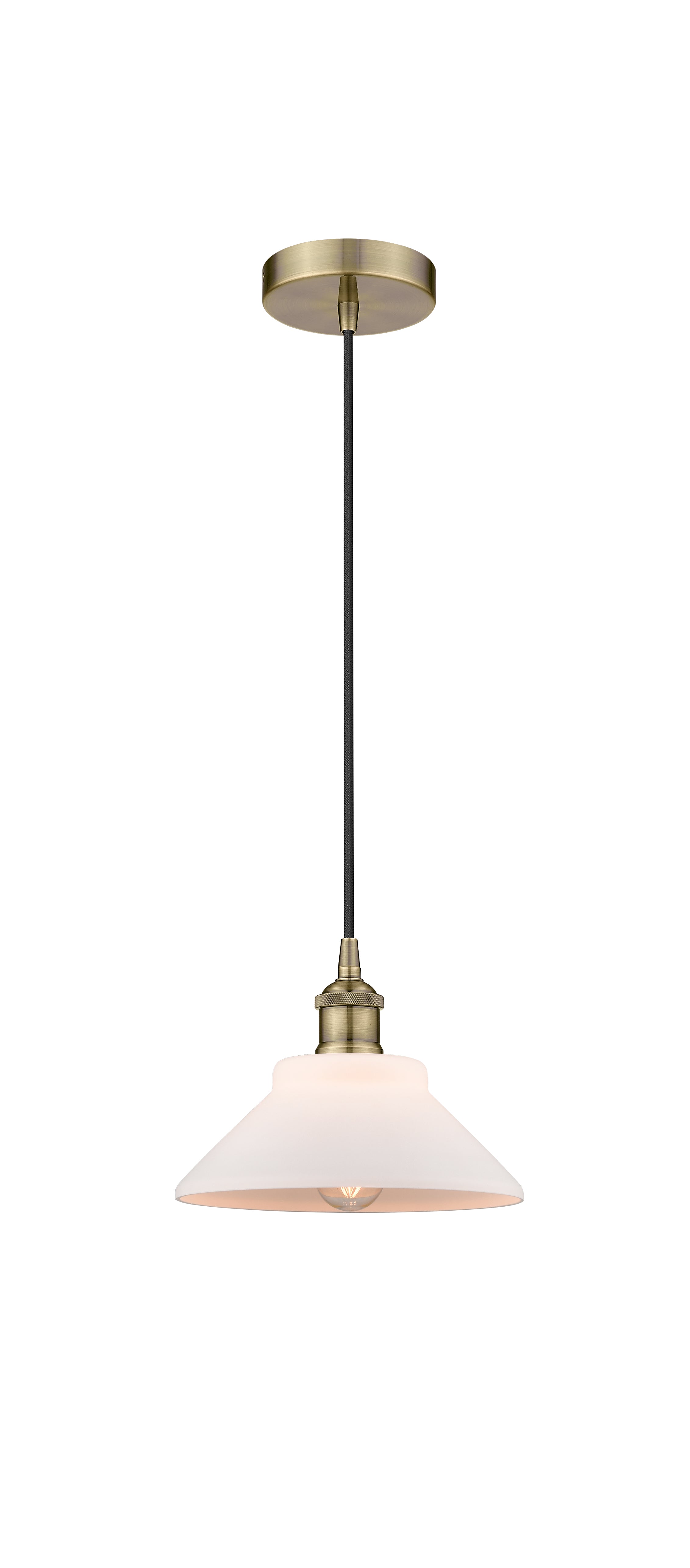 Edison Mini Pendant Antique Brass 6W
