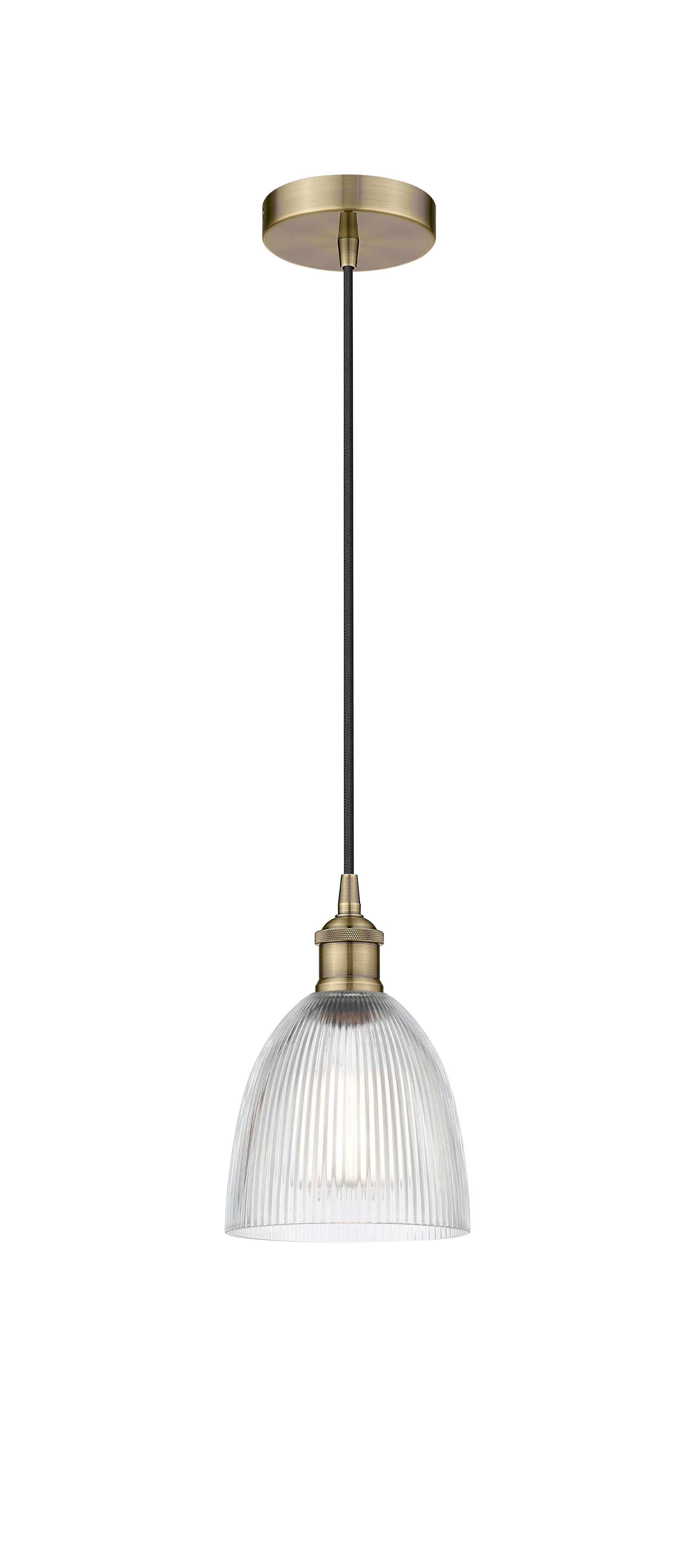 Edison Mini Pendant Cast Brass Antique Brass