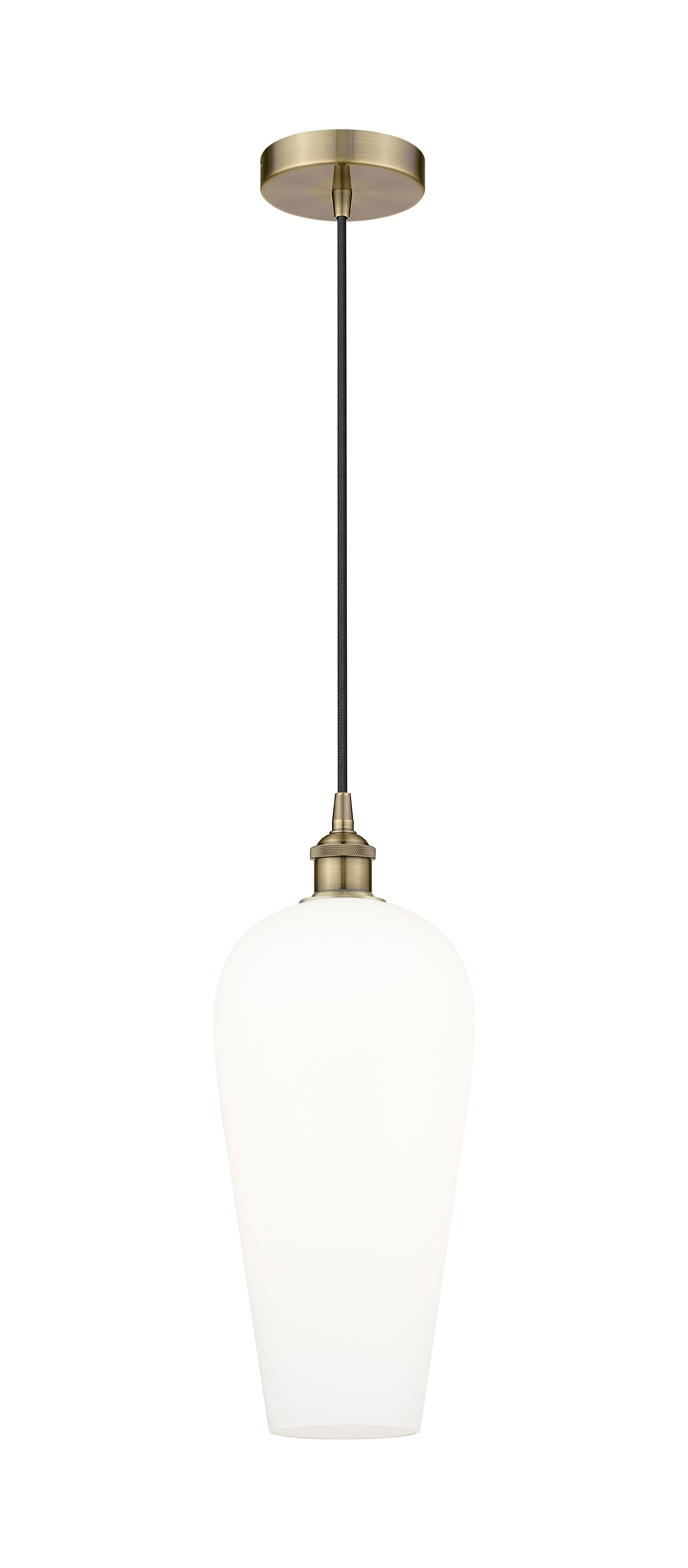 Edison Mini Pendant Antique Brass Finish