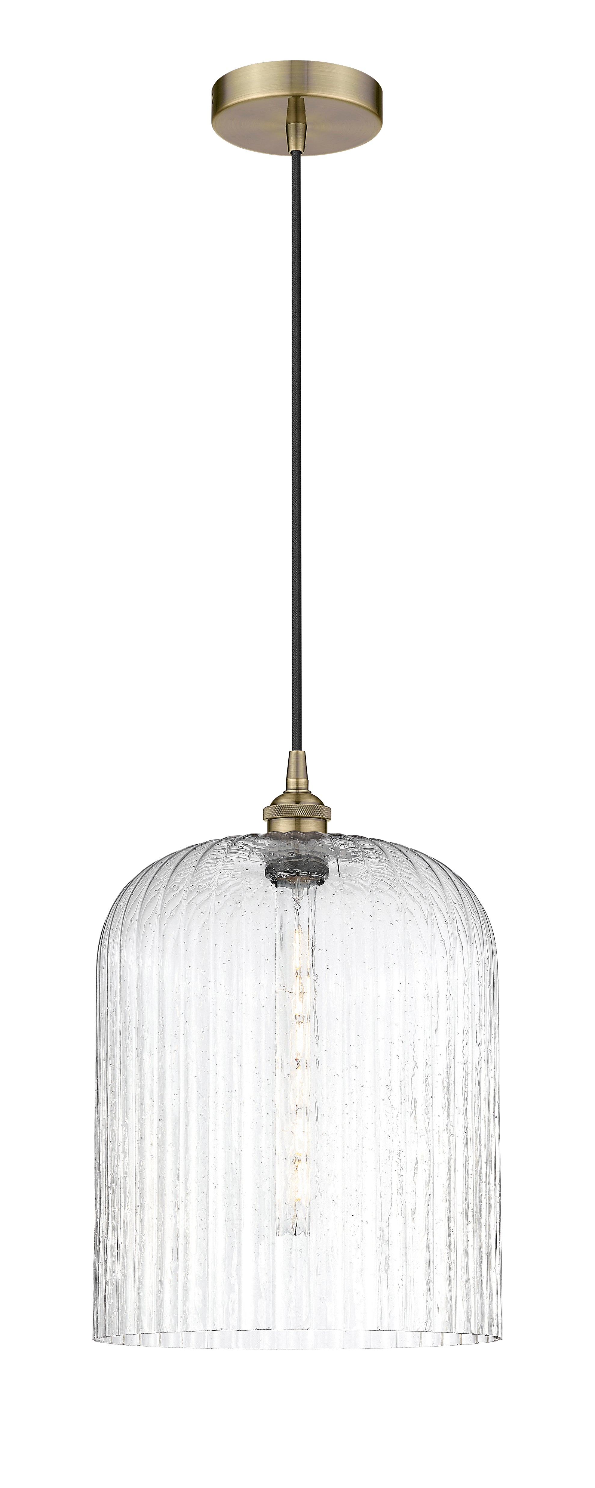 Edison Mini Pendant Antique Brass Finish