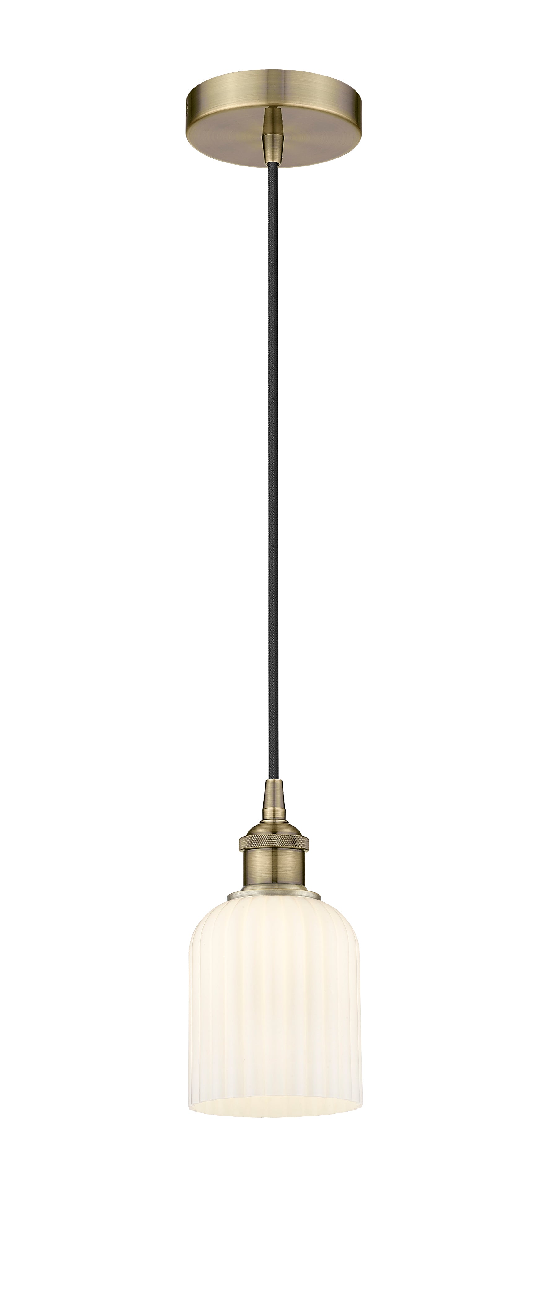 Edison Mini Pendant Antique Brass Dimmable