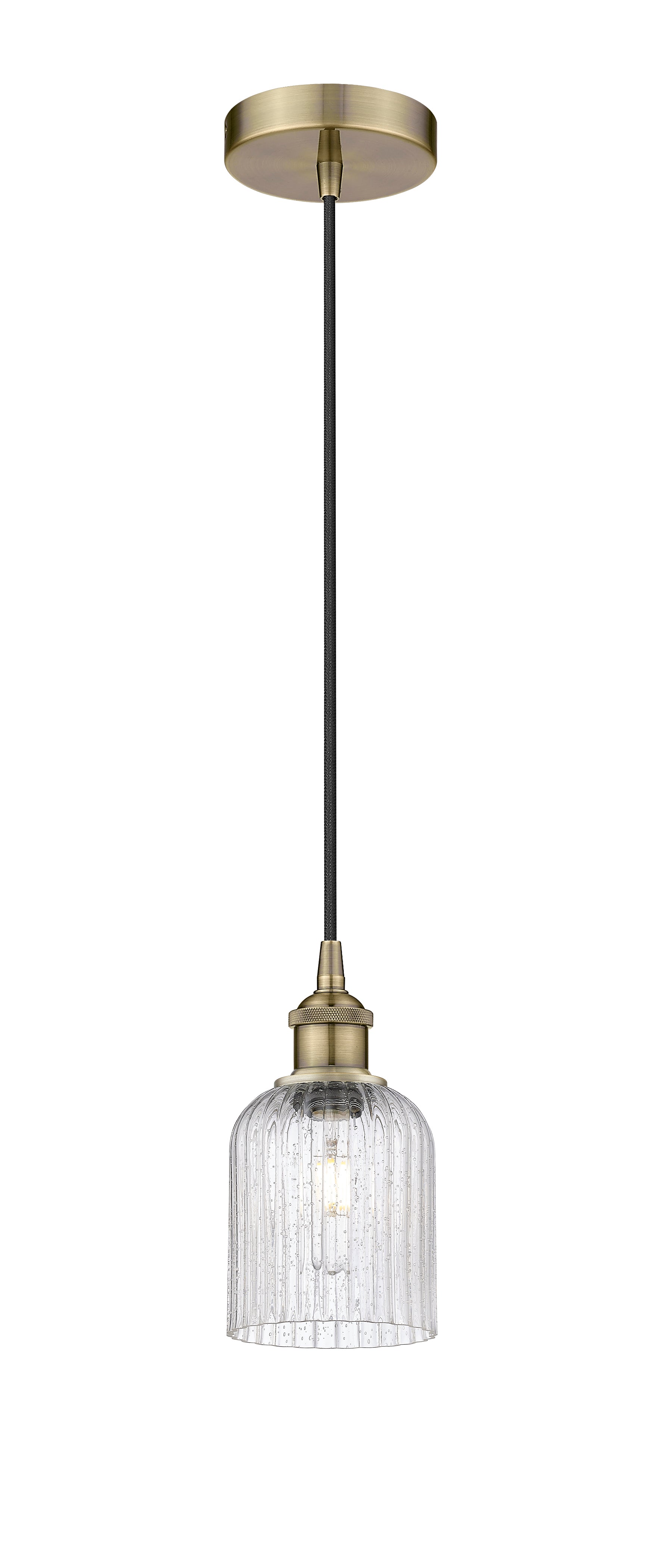 Edison Mini Pendant Antique Brass Dimmable