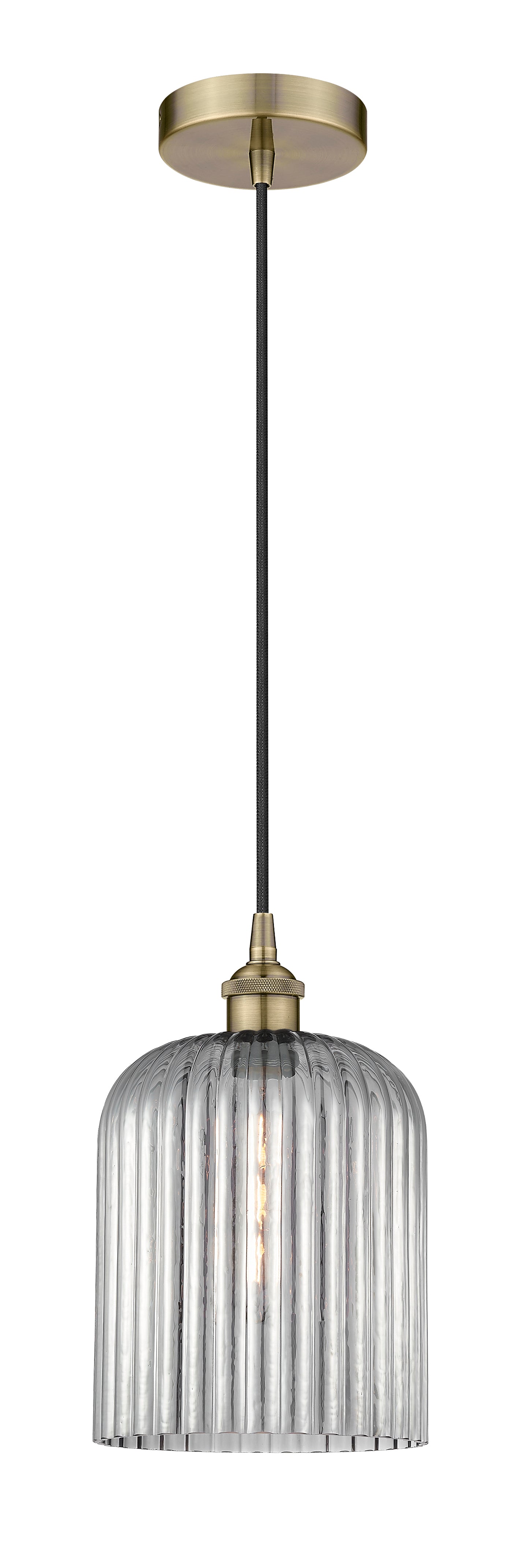 Edison Mini Pendant Antique Brass Finish