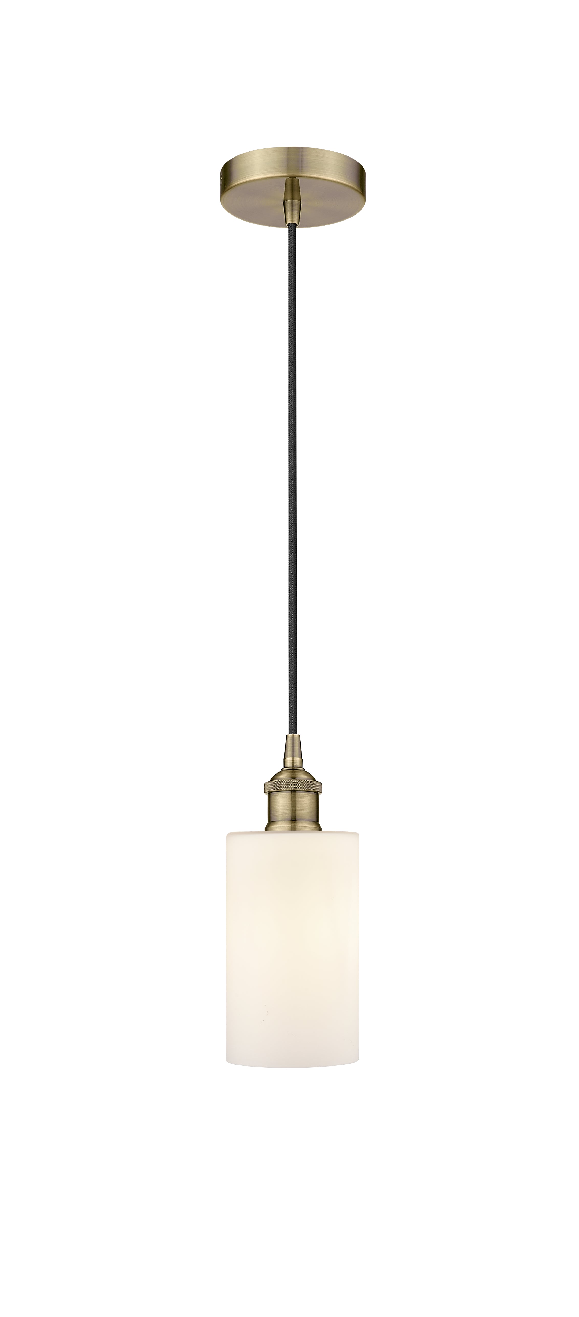 Edison Mini Pendant Antique Brass Finish
