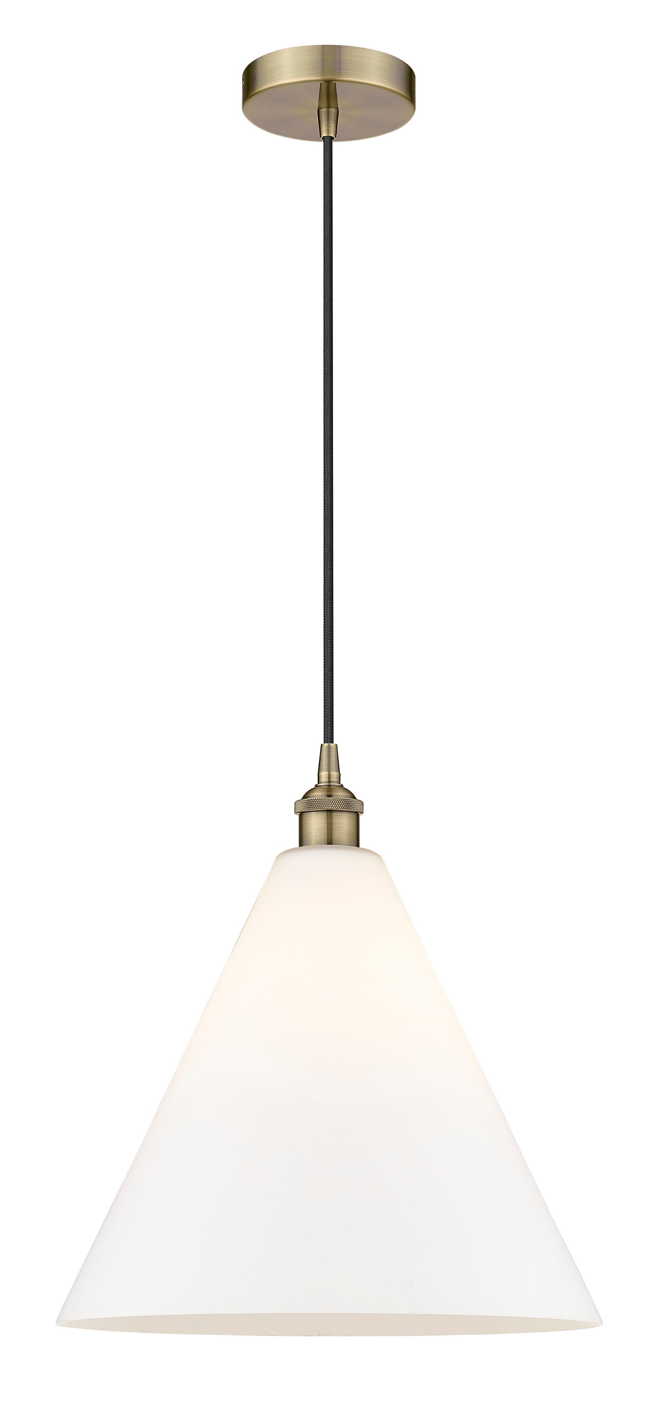 Edison Mini Pendant Antique Brass