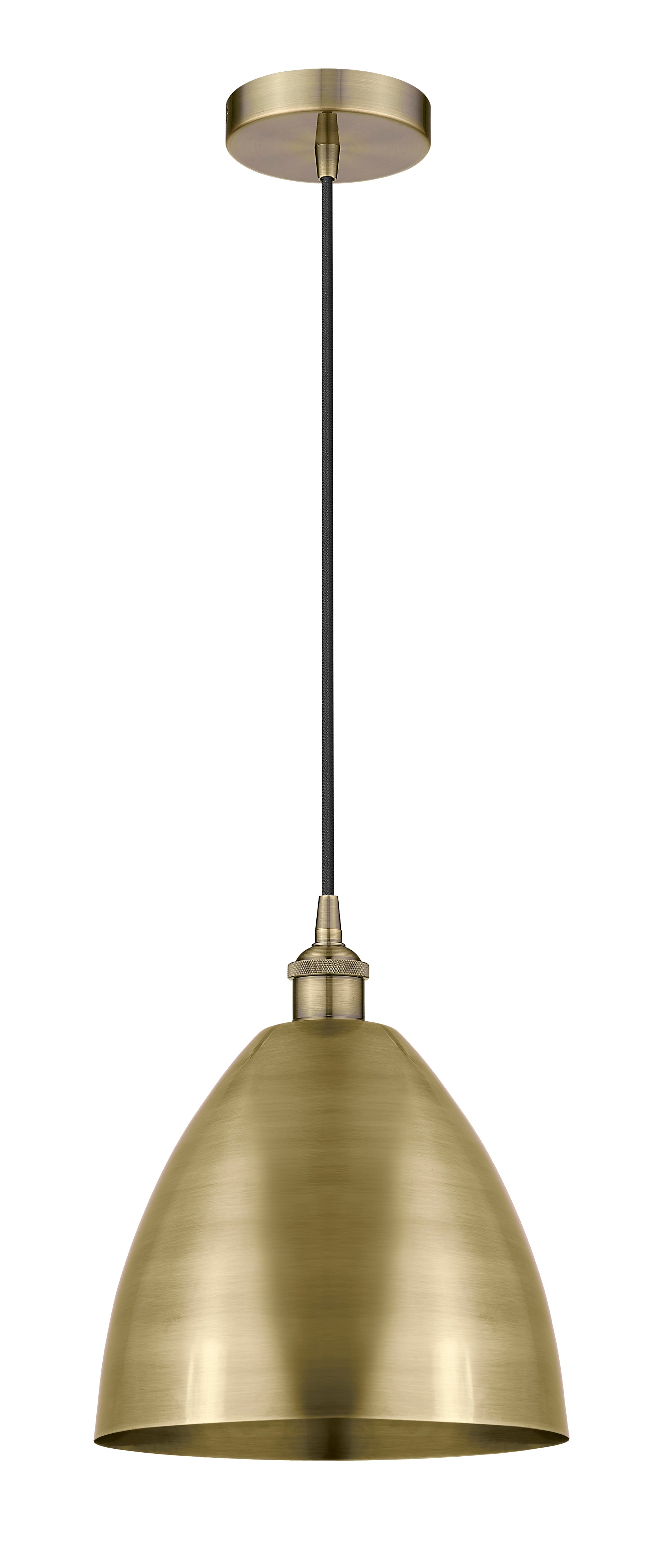 Edison Mini Pendant Antique Brass Finish