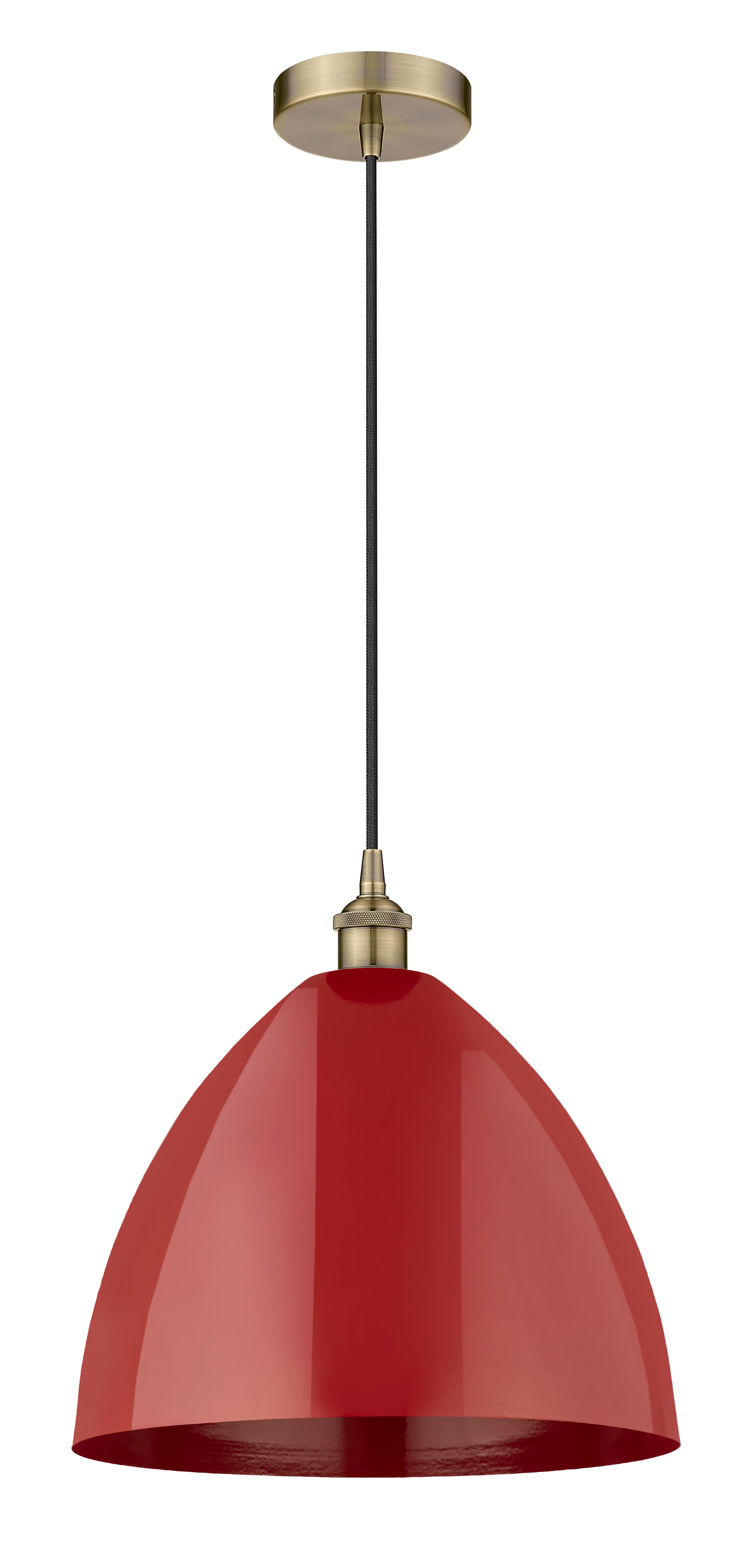 Edison Mini Pendant Antique Brass Finish