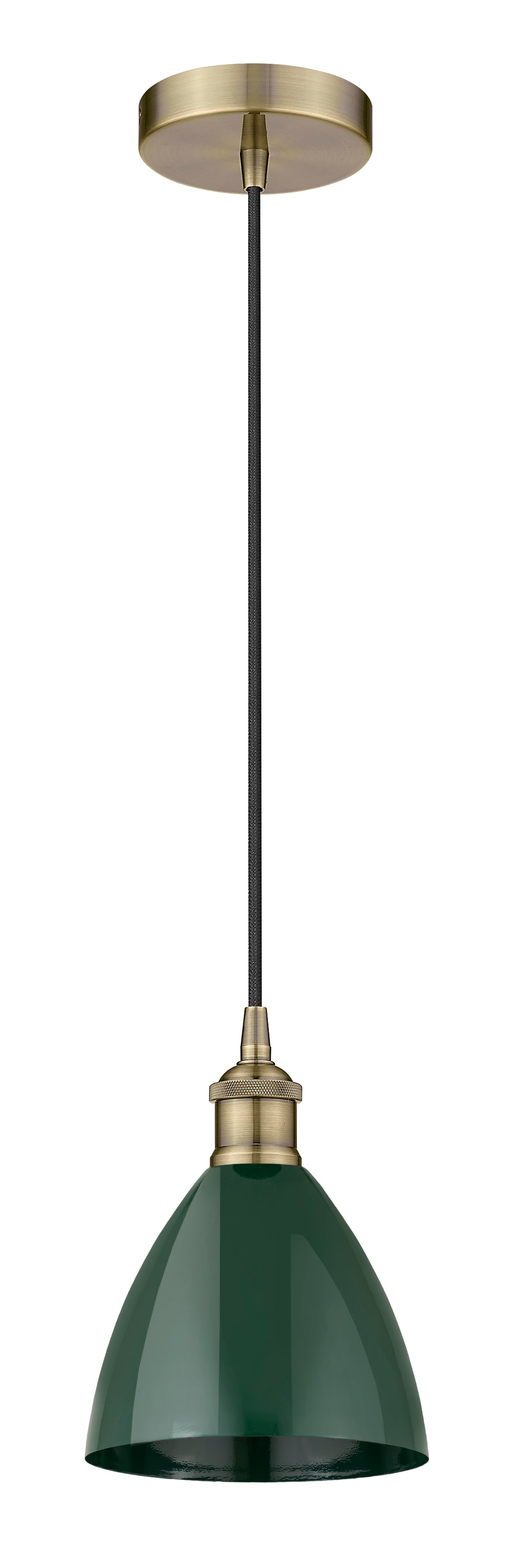 Edison Mini Pendant Antique Brass Finish