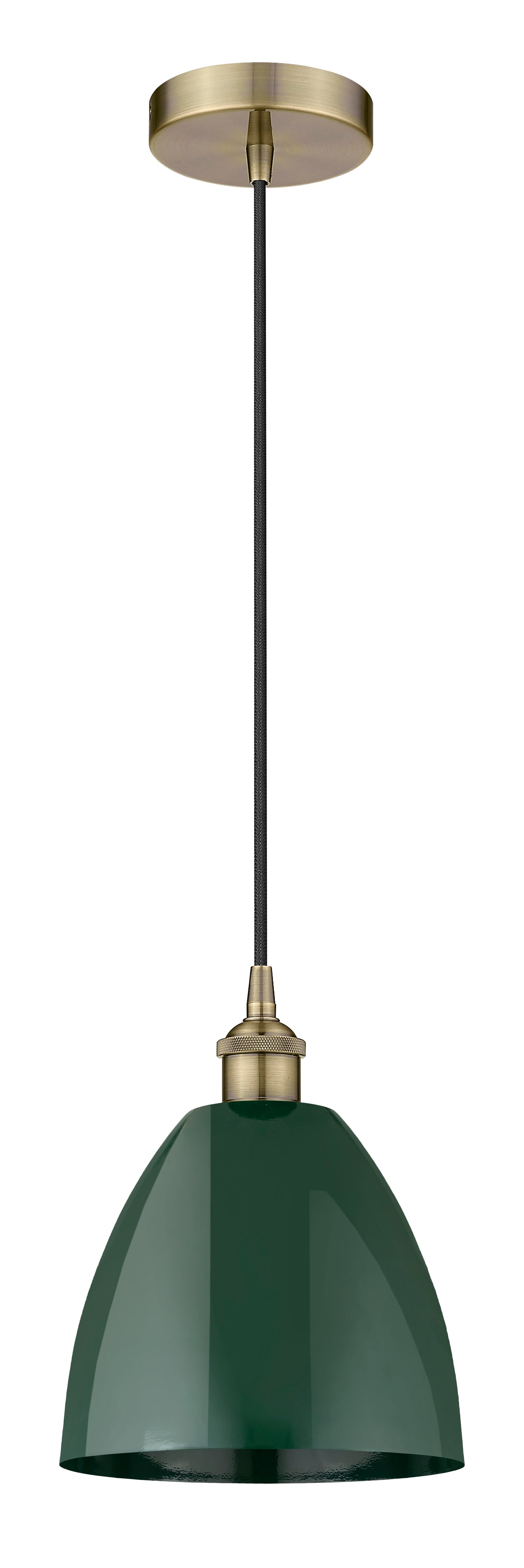 Edison Mini Pendant Antique Brass Finish