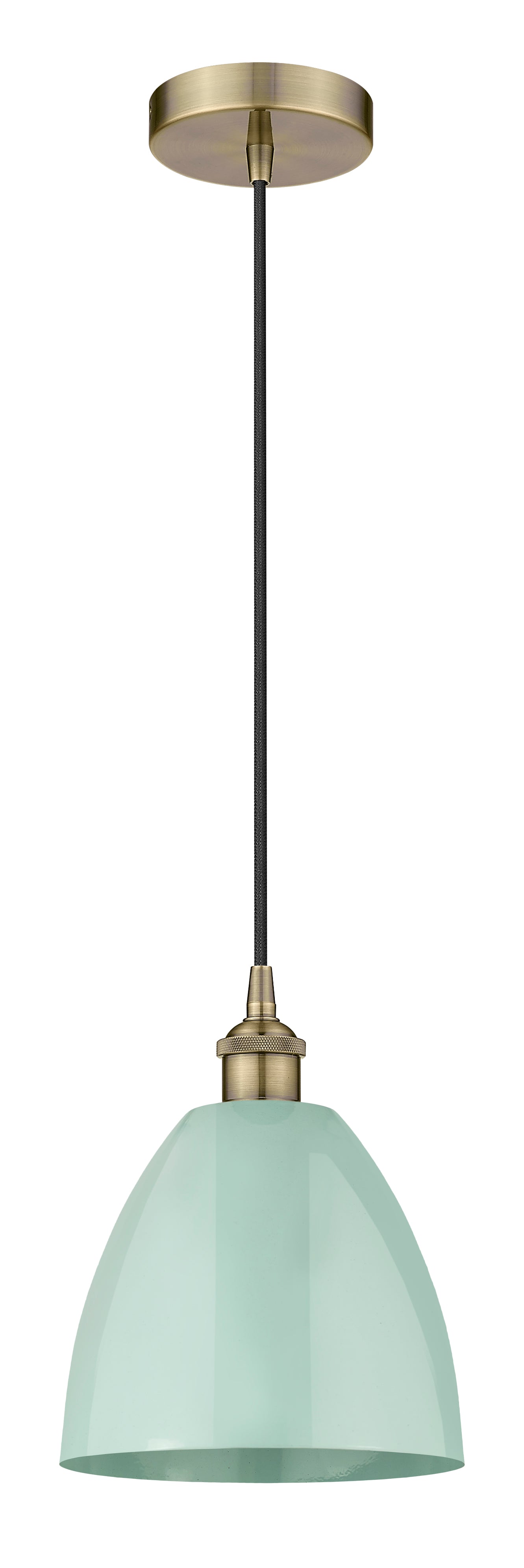 Edison Mini Pendant Antique Brass Finish