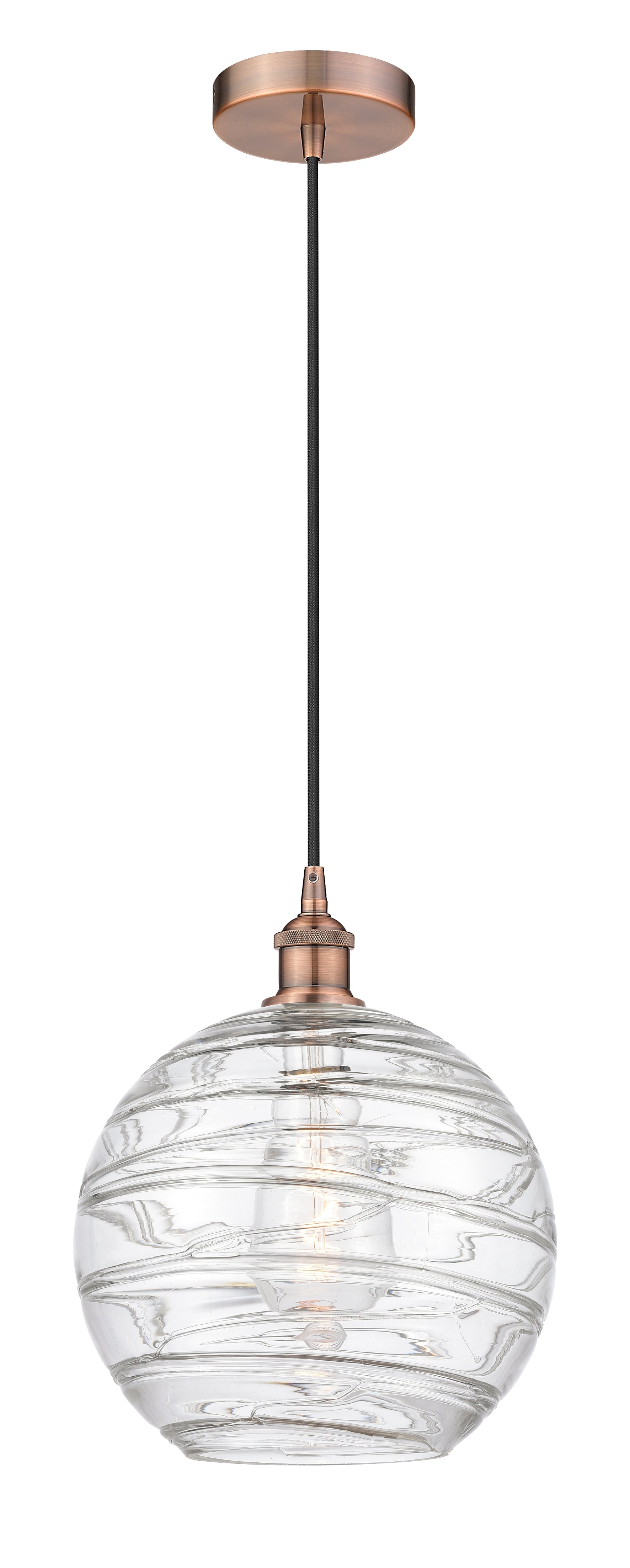 Edison Mini Pendant Cast Brass Antique Brass