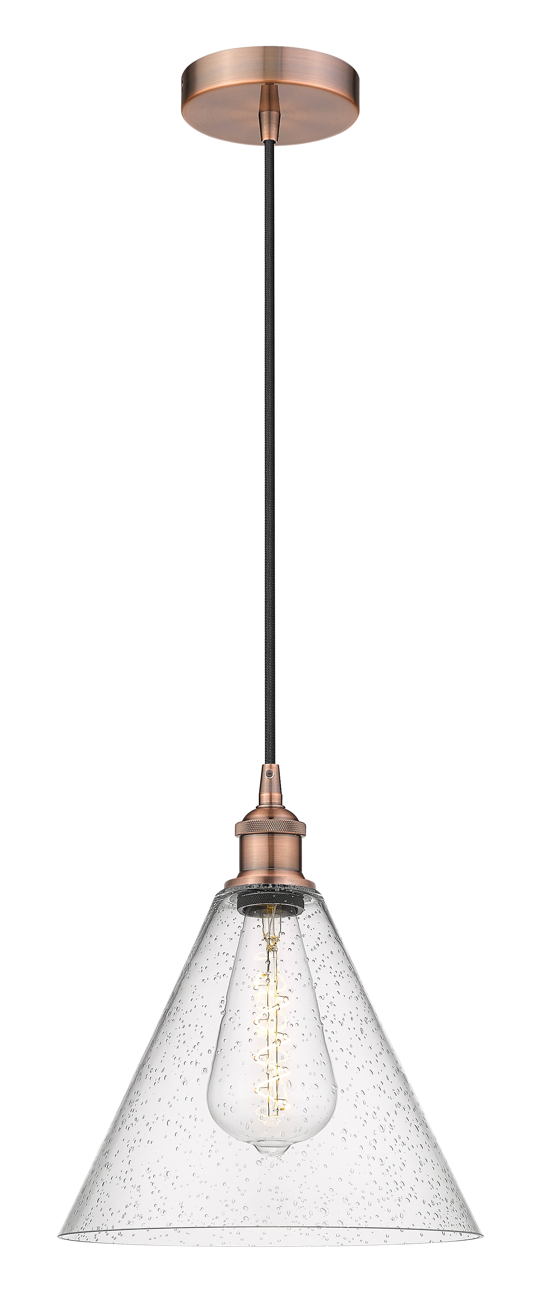 Edison Mini Pendant Cast Brass 6W