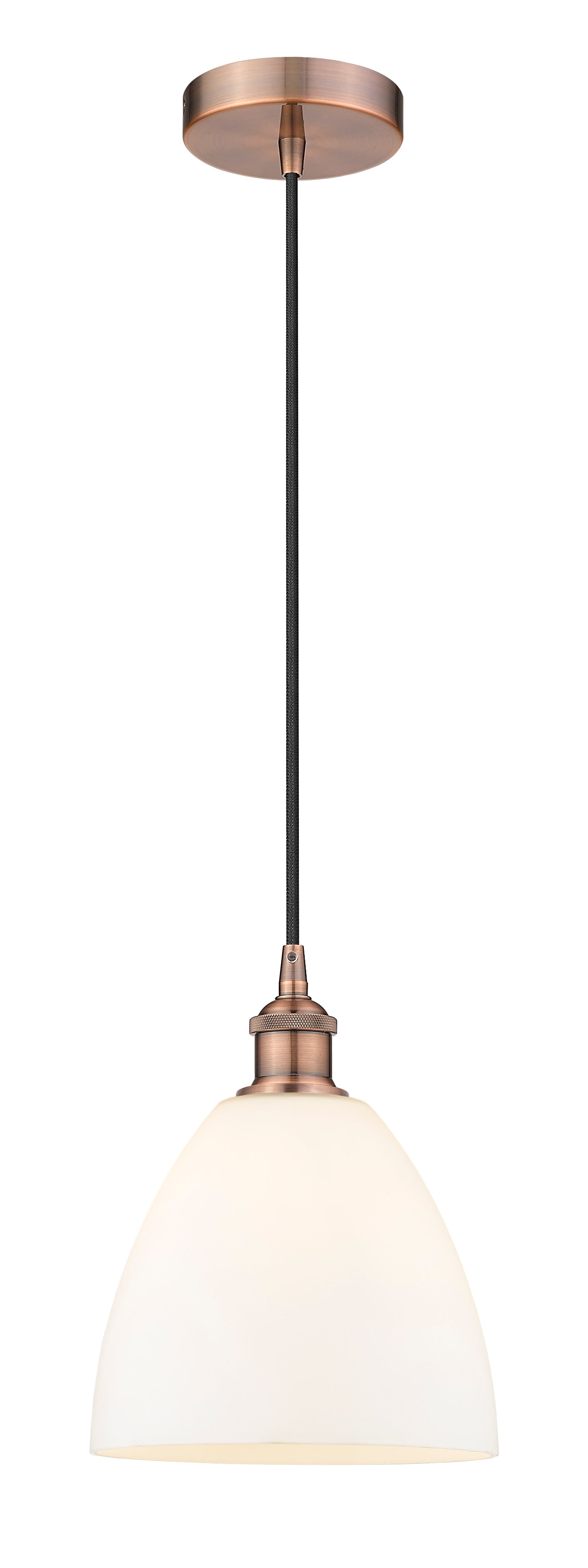 Edison Mini Pendant Antique Brass Finish