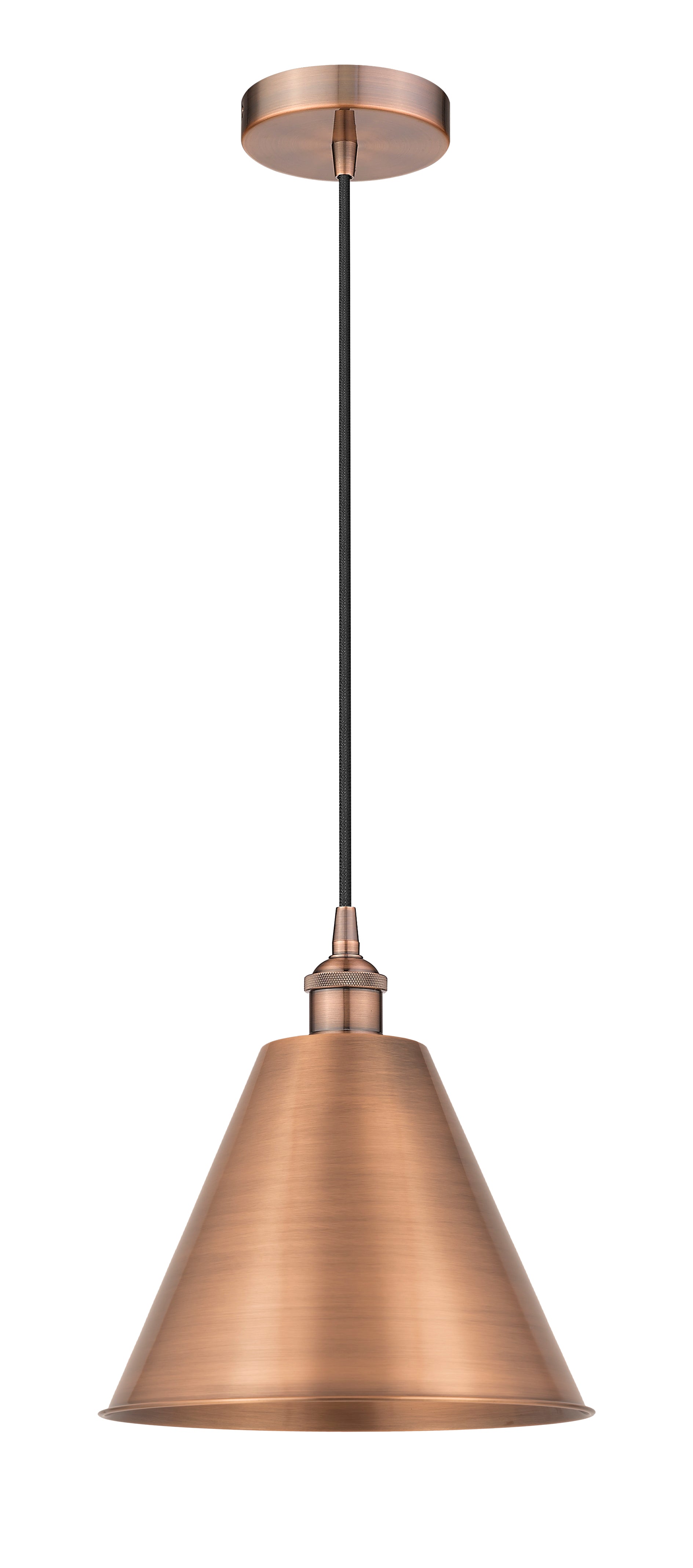 Edison Mini Pendant Antique Brass Finish
