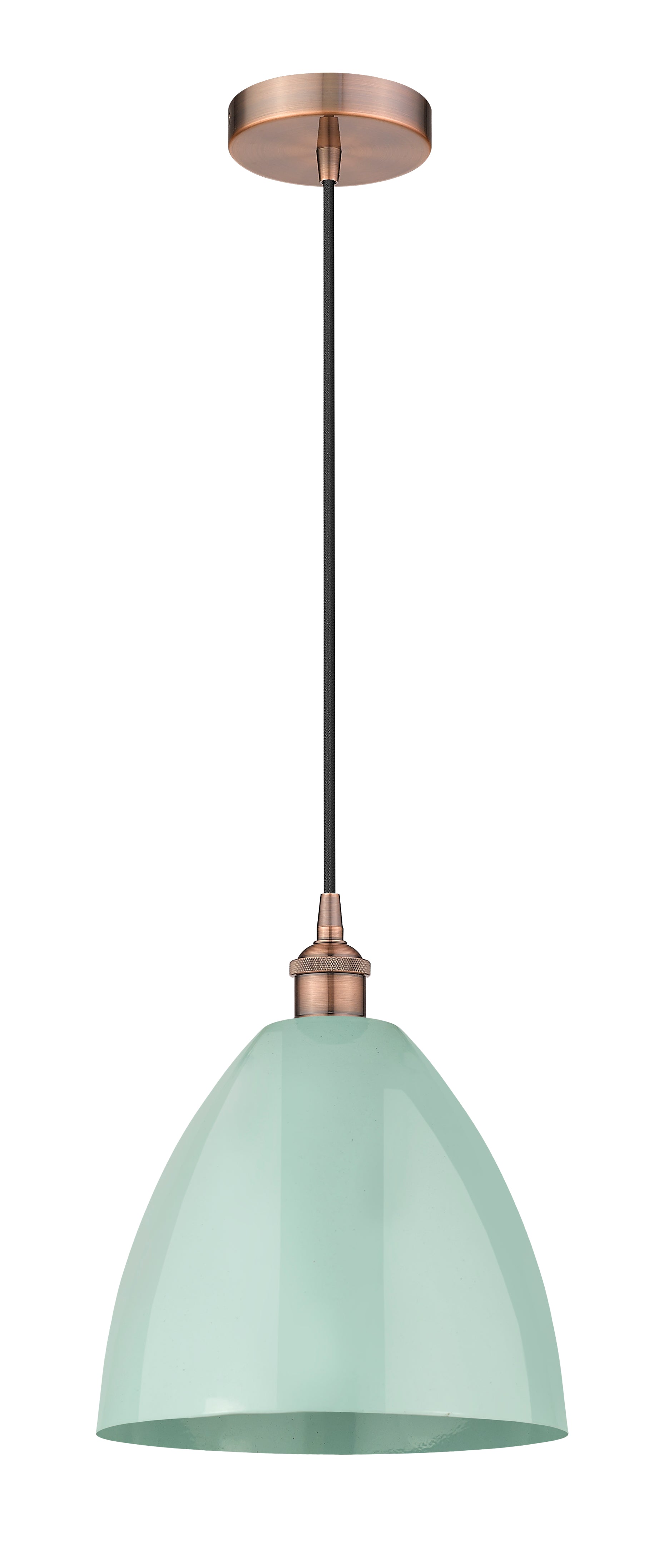 Edison Mini Pendant Antique Brass Finish