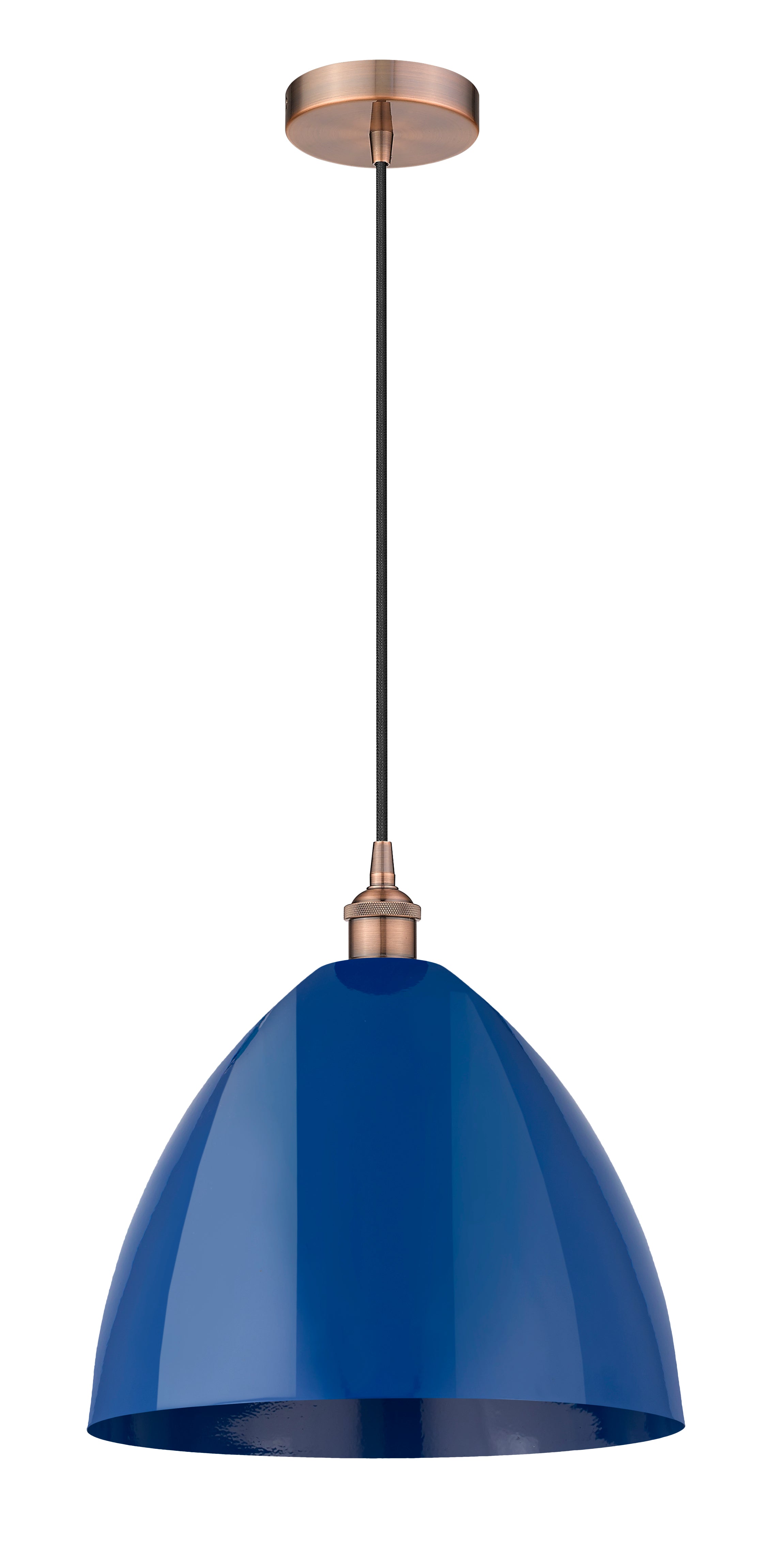Edison Mini Pendant Antique Brass Finish