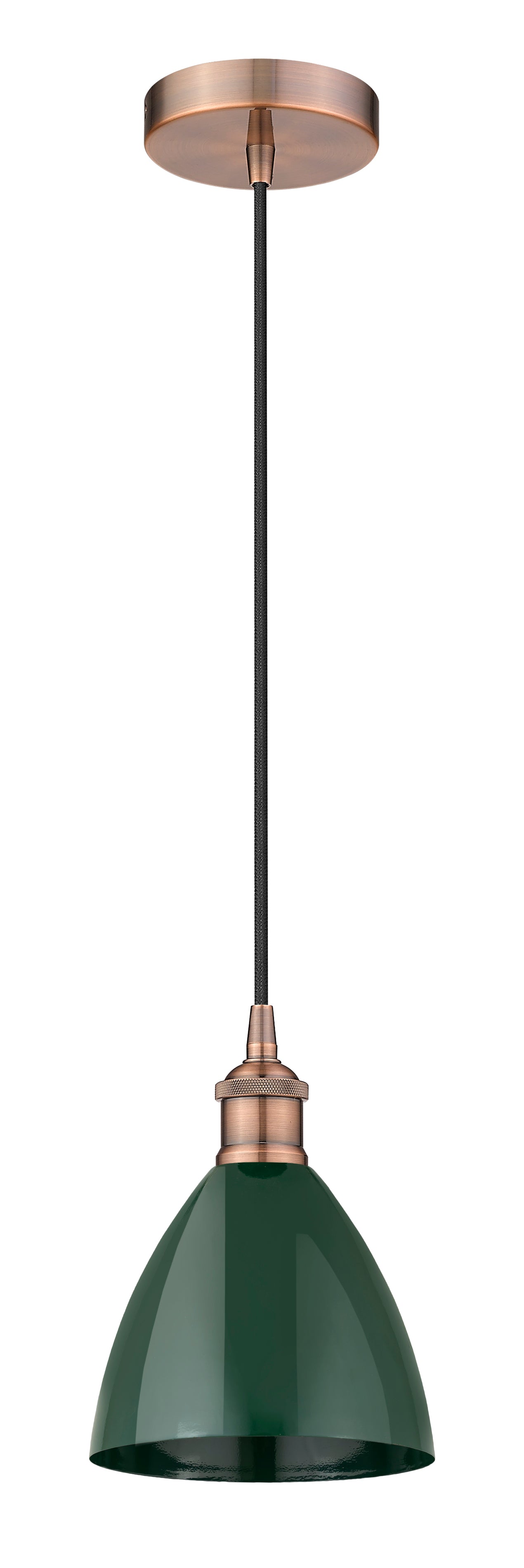 Edison Mini Pendant Antique Brass Finish
