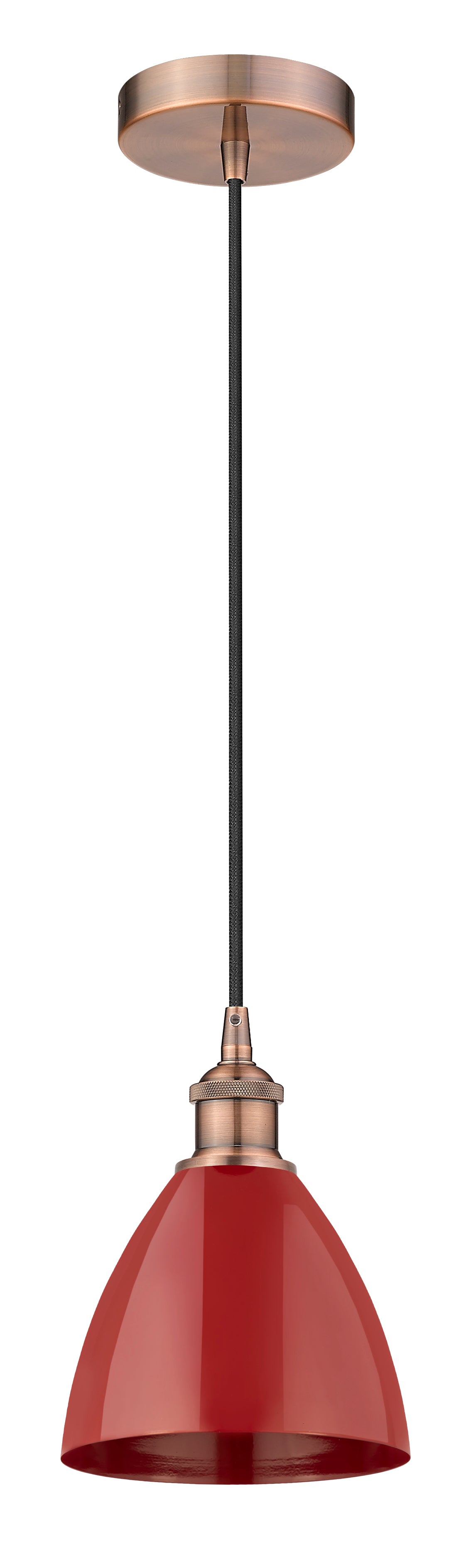Edison Mini Pendant Antique Brass Finish