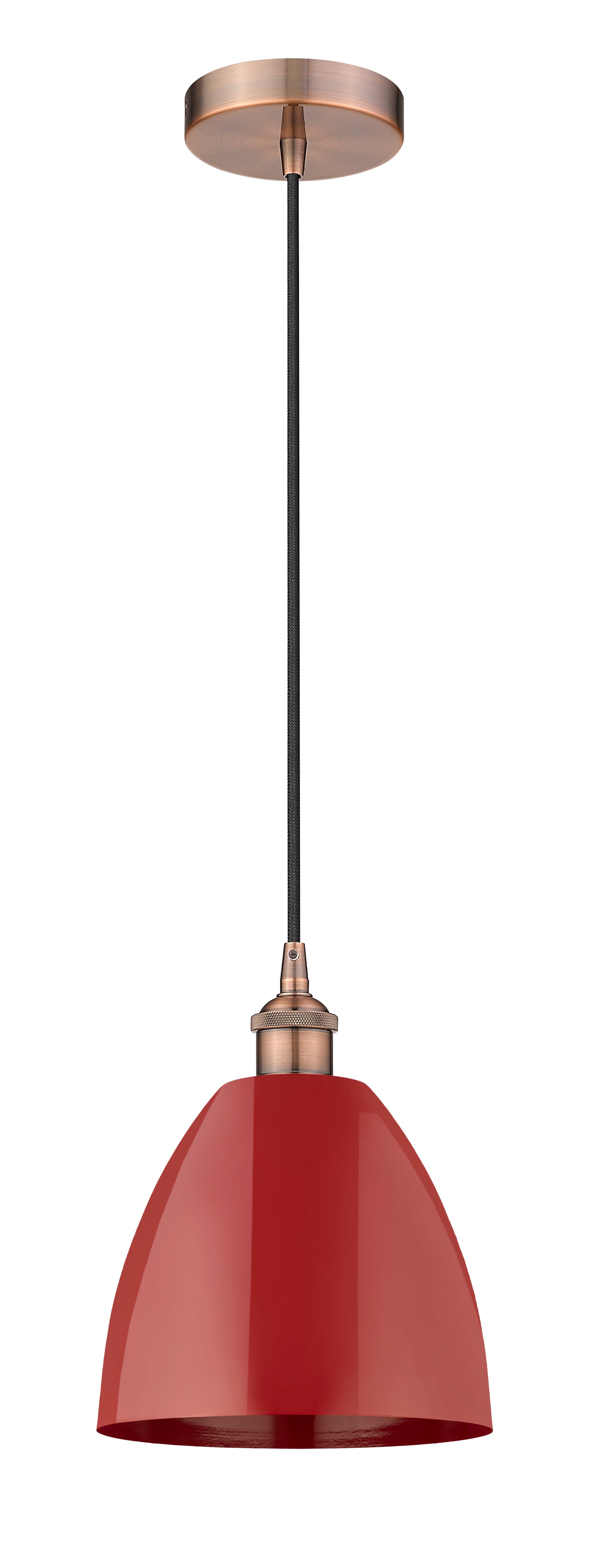 Edison Mini Pendant Antique Brass Finish
