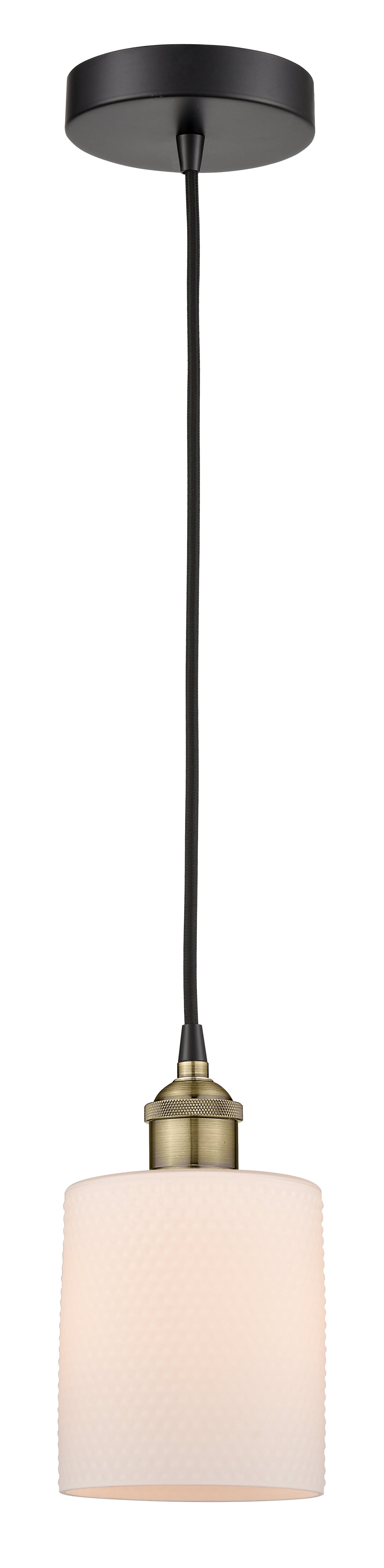 Edison Mini Pendant Antique Brass Finish