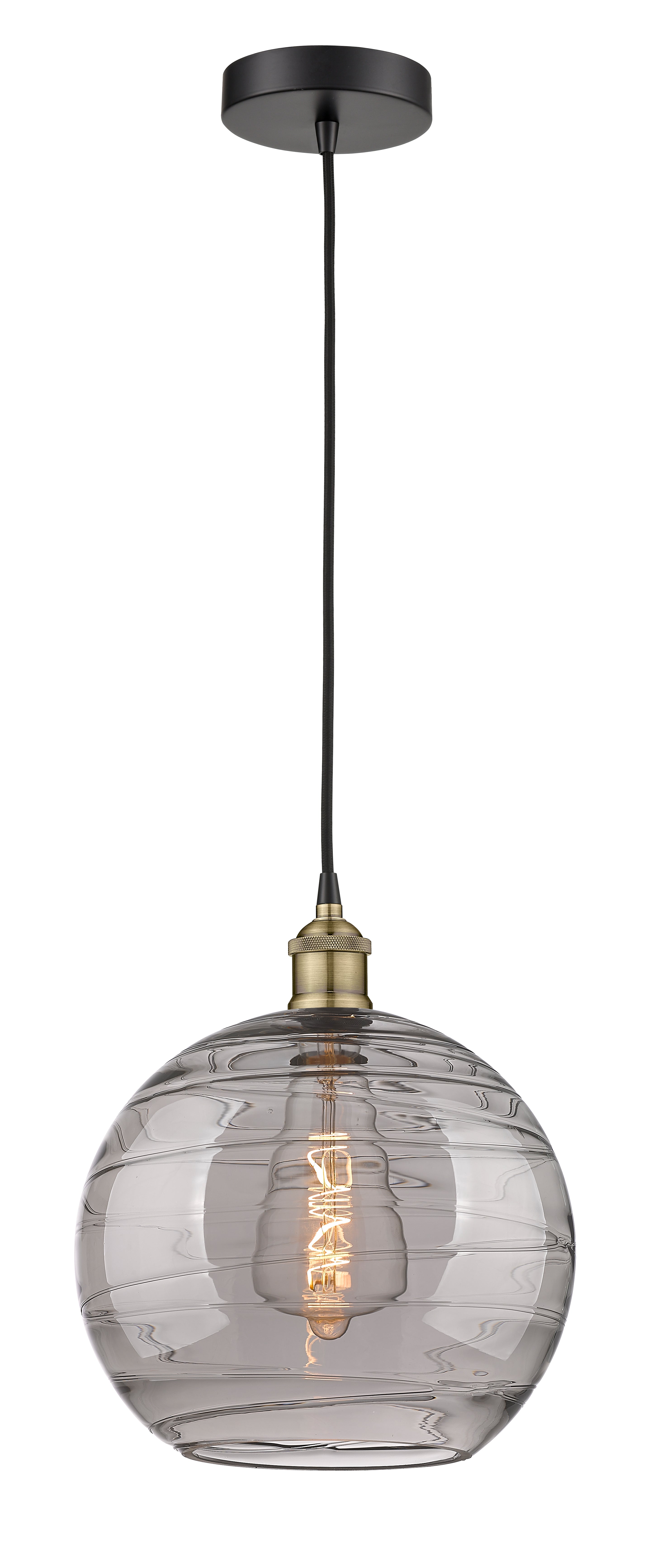 Edison Mini Pendant Cast Brass Antique Brass