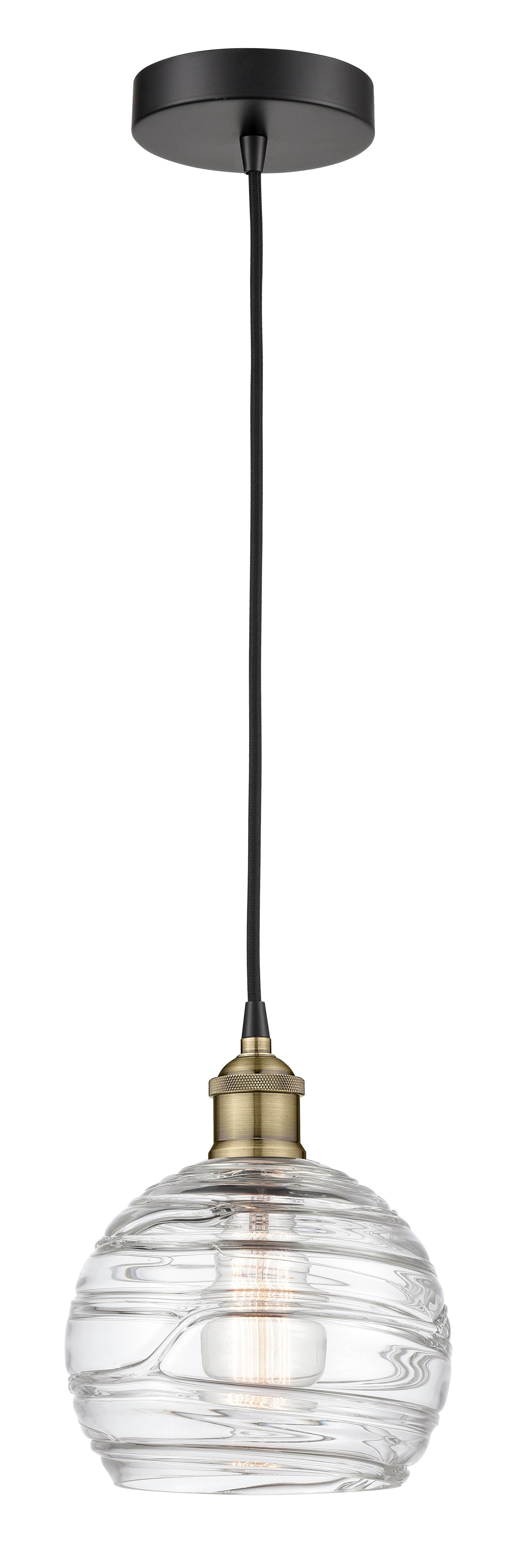 Edison Mini Pendant Antique Brass