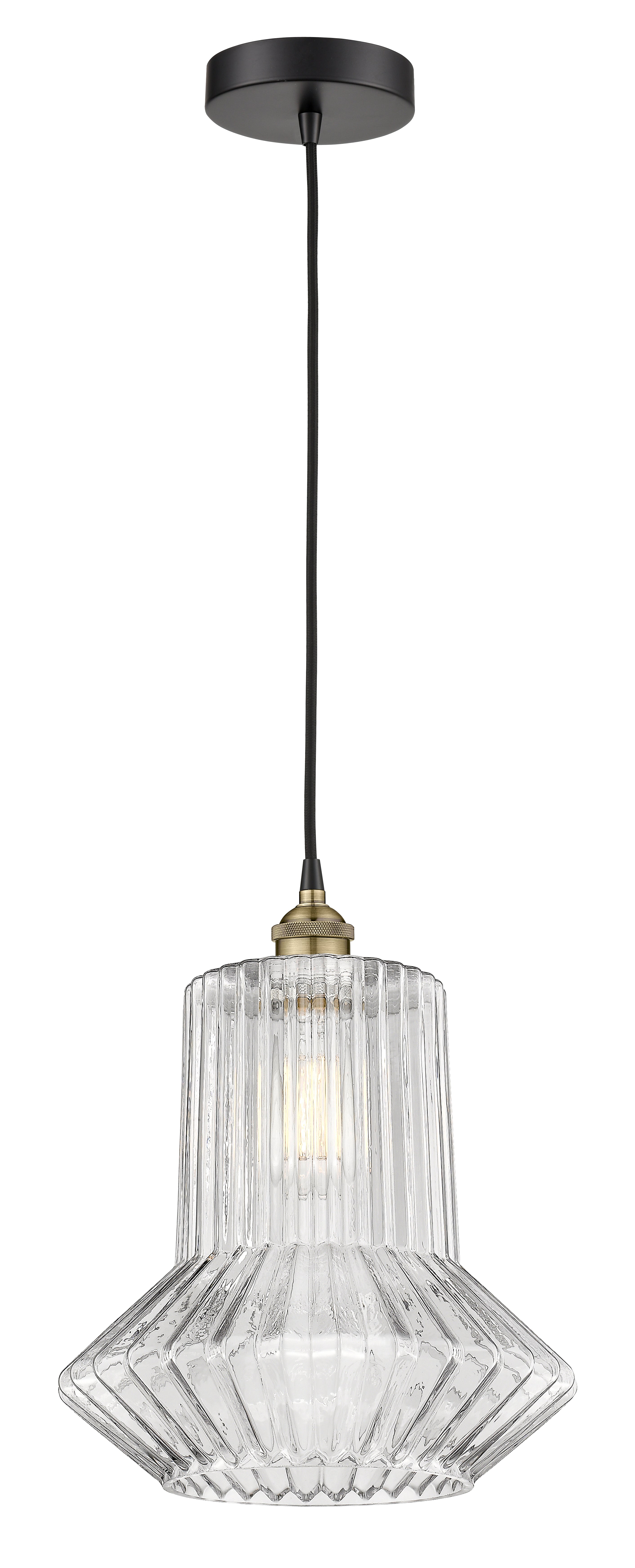 Edison Mini Pendant Antique Brass Finish