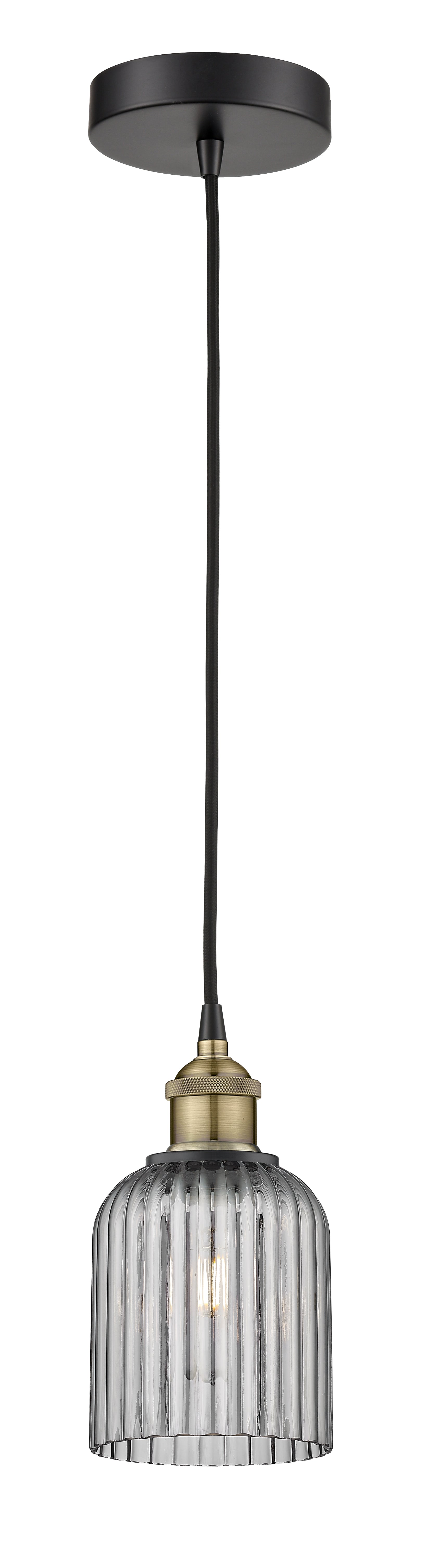 Edison Mini Pendant Antique Brass Dimmable