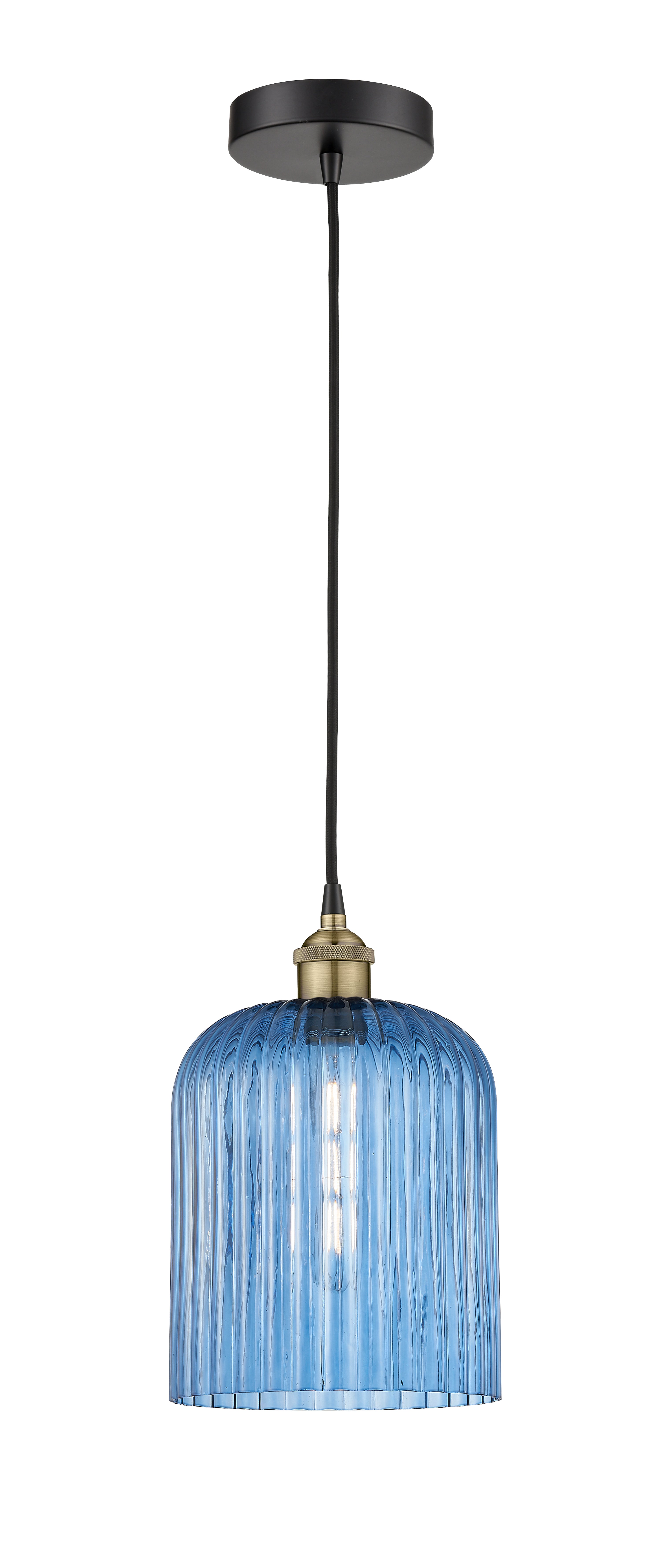 Edison Mini Pendant Antique Brass Finish