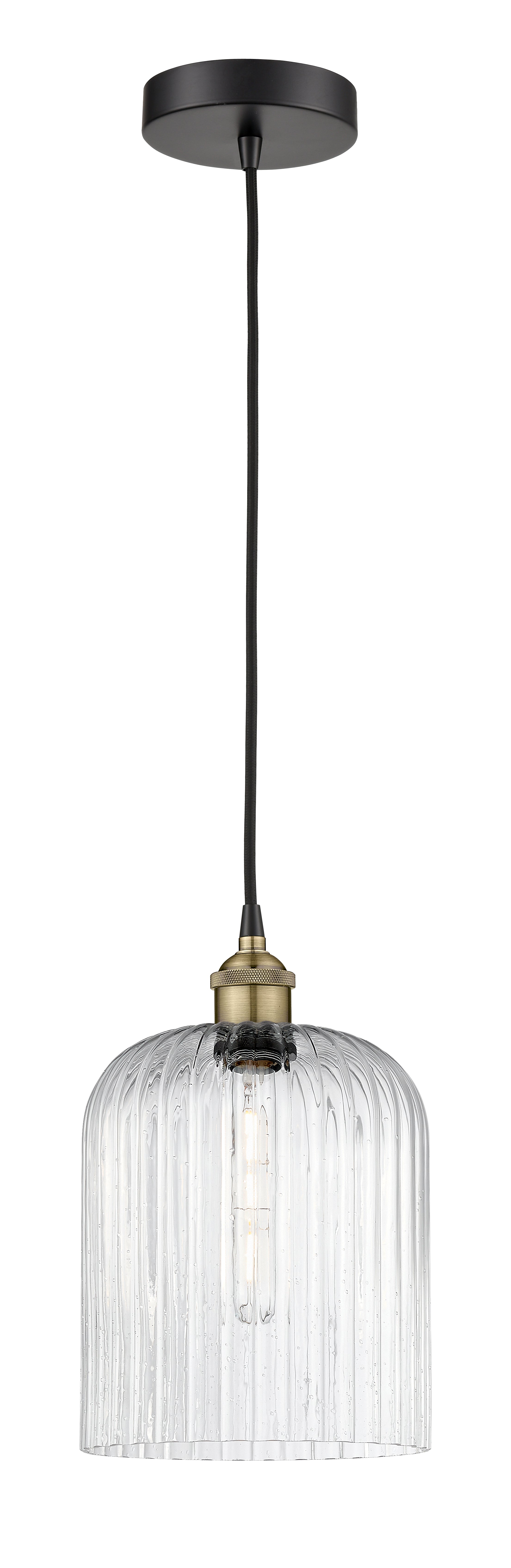 Edison Mini Pendant Antique Brass Finish