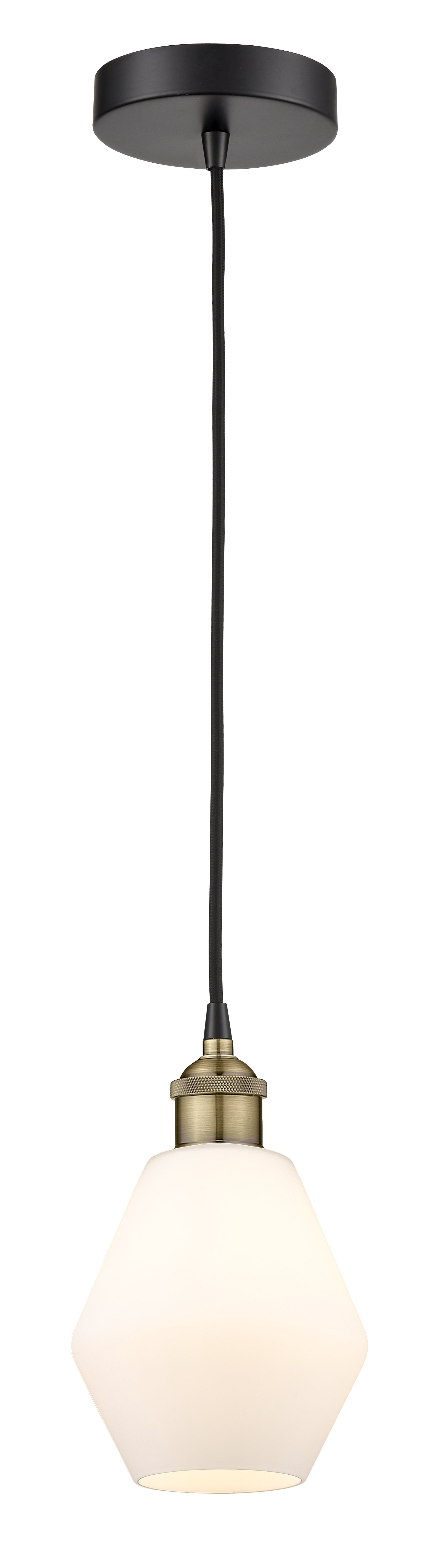 Edison Mini Pendant Antique Brass Finish