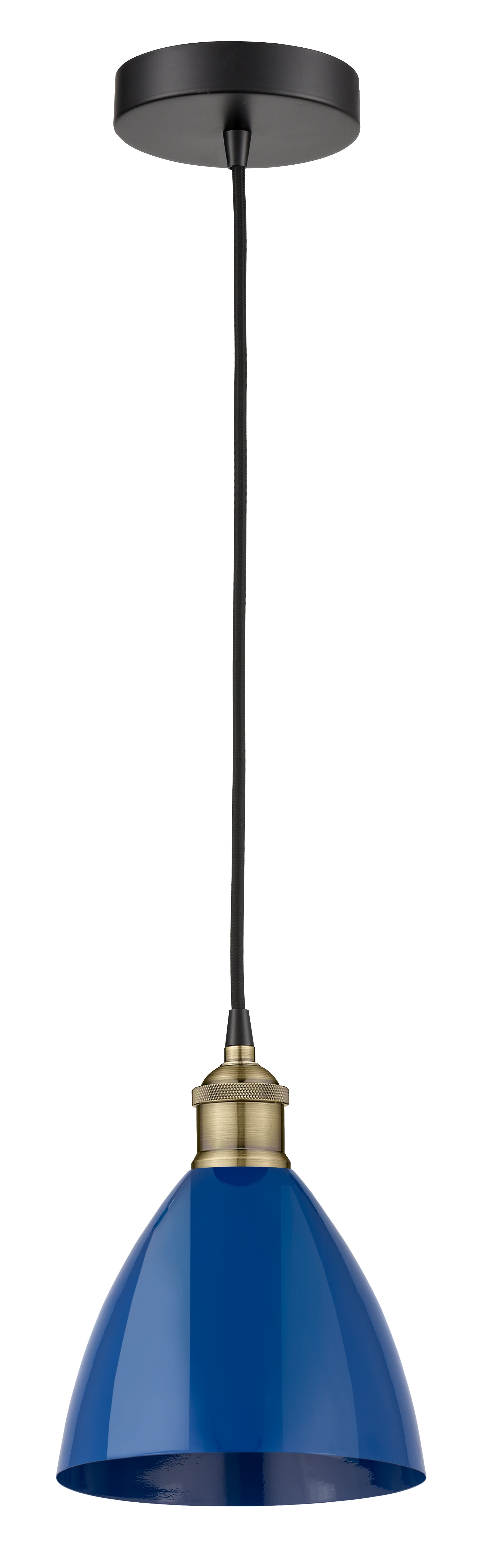 Edison Mini Pendant Antique Brass Finish
