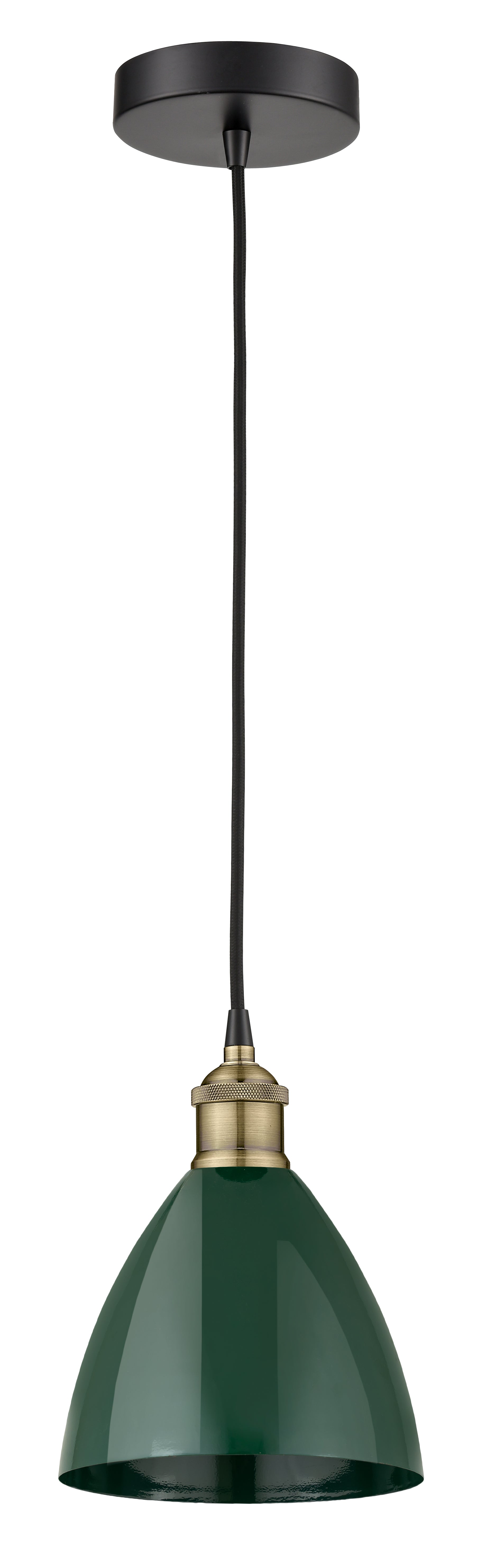 Edison Mini Pendant Antique Brass Finish