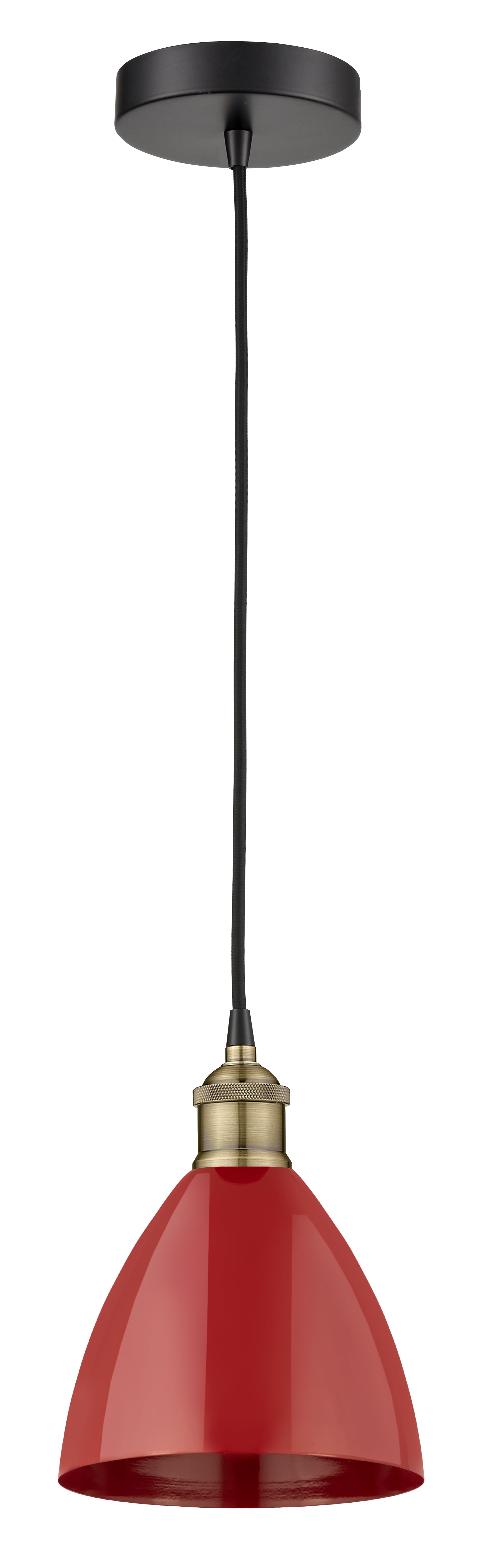 Edison Mini Pendant Antique Brass Finish