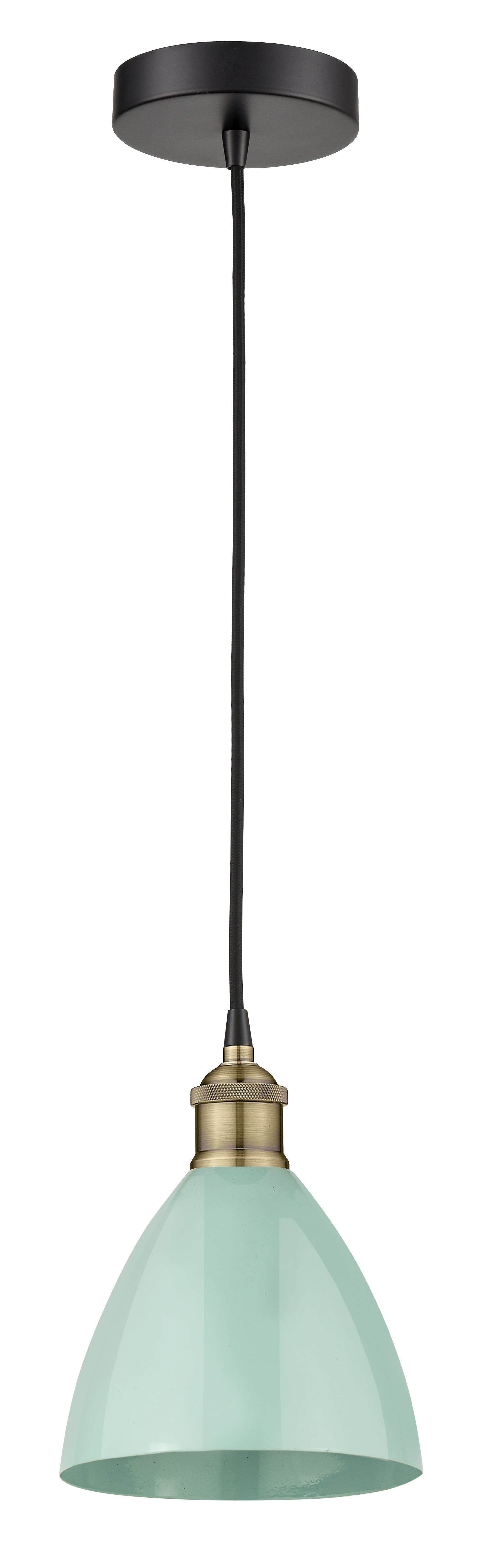Edison Mini Pendant Antique Brass Finish