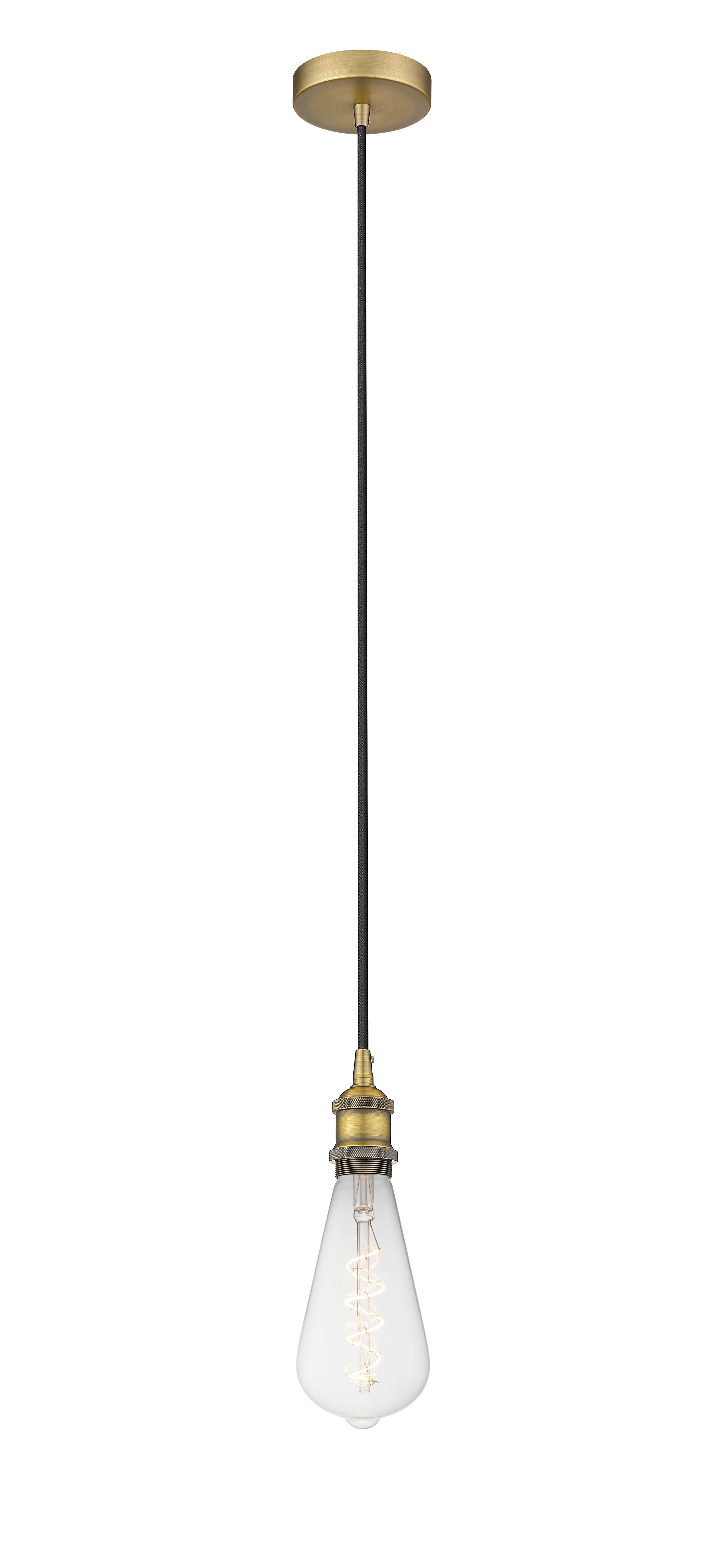 Edison Mini Pendant Antique Copper Steel